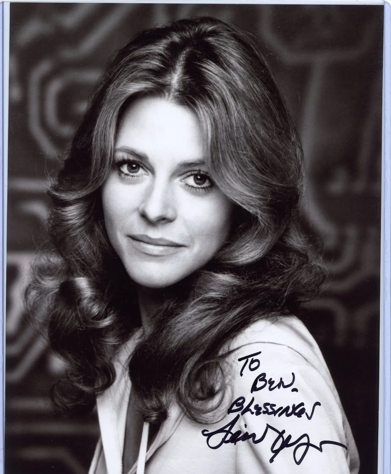 BIONIC WOMAN 6 Million $ Man LEE MAJORS & LINDSAY WAGNER signed AUTOGRAPH lot, image 2