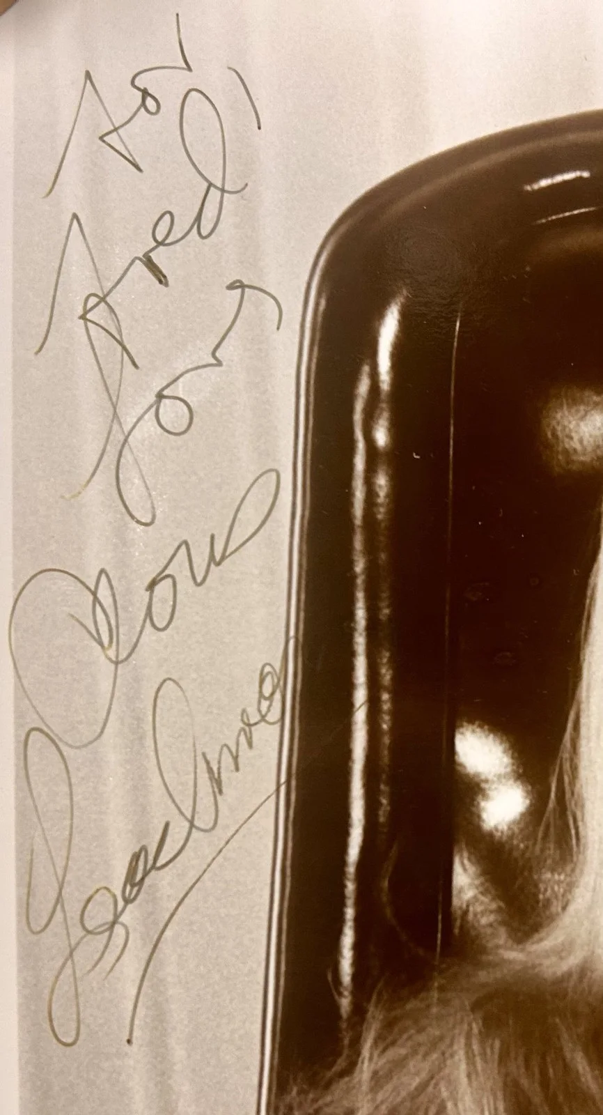 Cloris Leachman — Cloris Leachman Signed 8x10 B&W Photo with JSA COA (AX73359) Auto Autograph, изображение 3