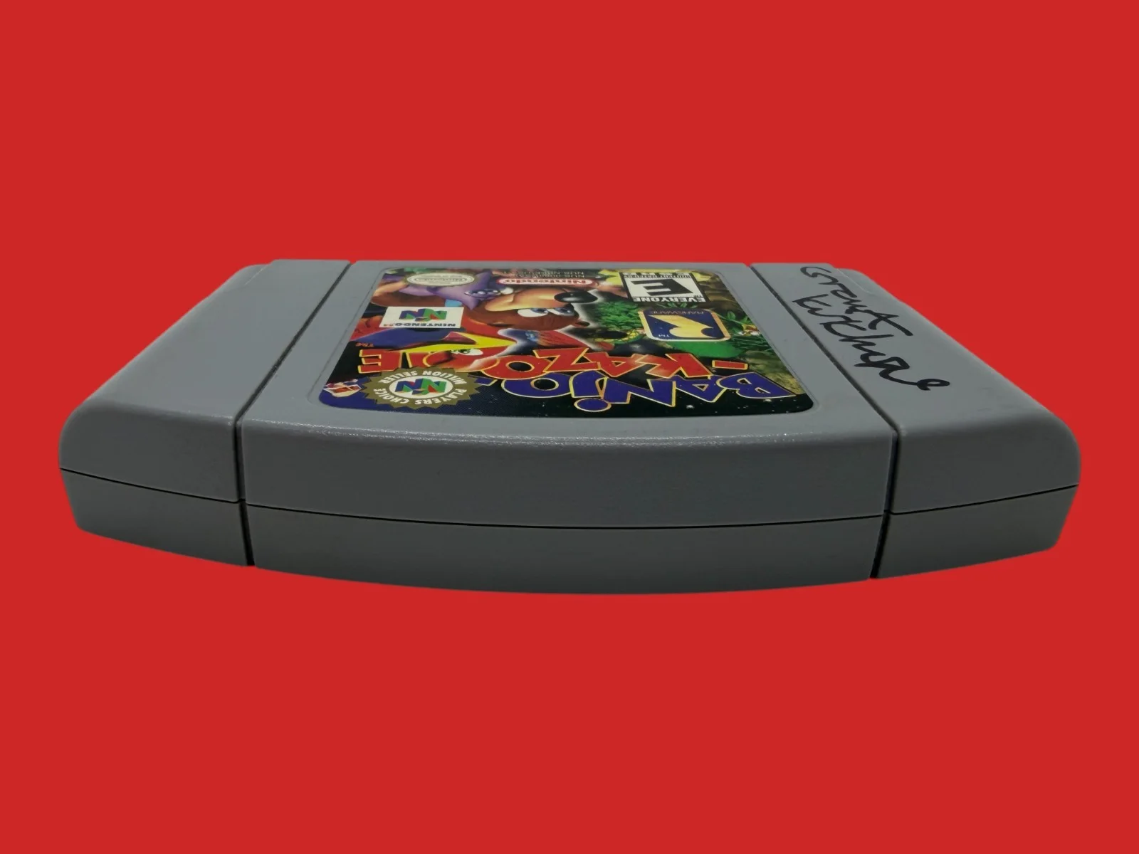 Grant Kirkhope — Grant Kirkhope Signed N64 Cartridge Banjo Kazooie Composer Autograph JSA COA, изображение 4