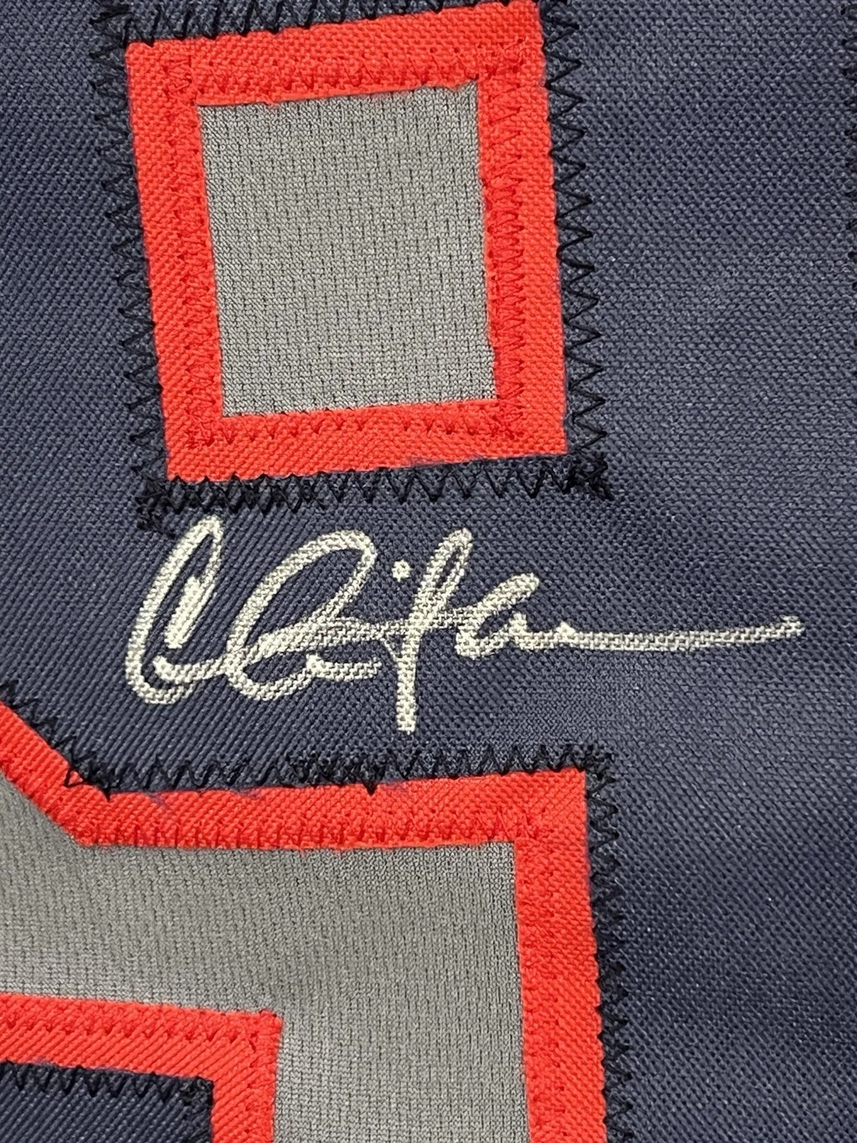 CHARLIE SHEEN signed custom Rick Vaughn “WildThing” jersey w beckett coa, изображение 4