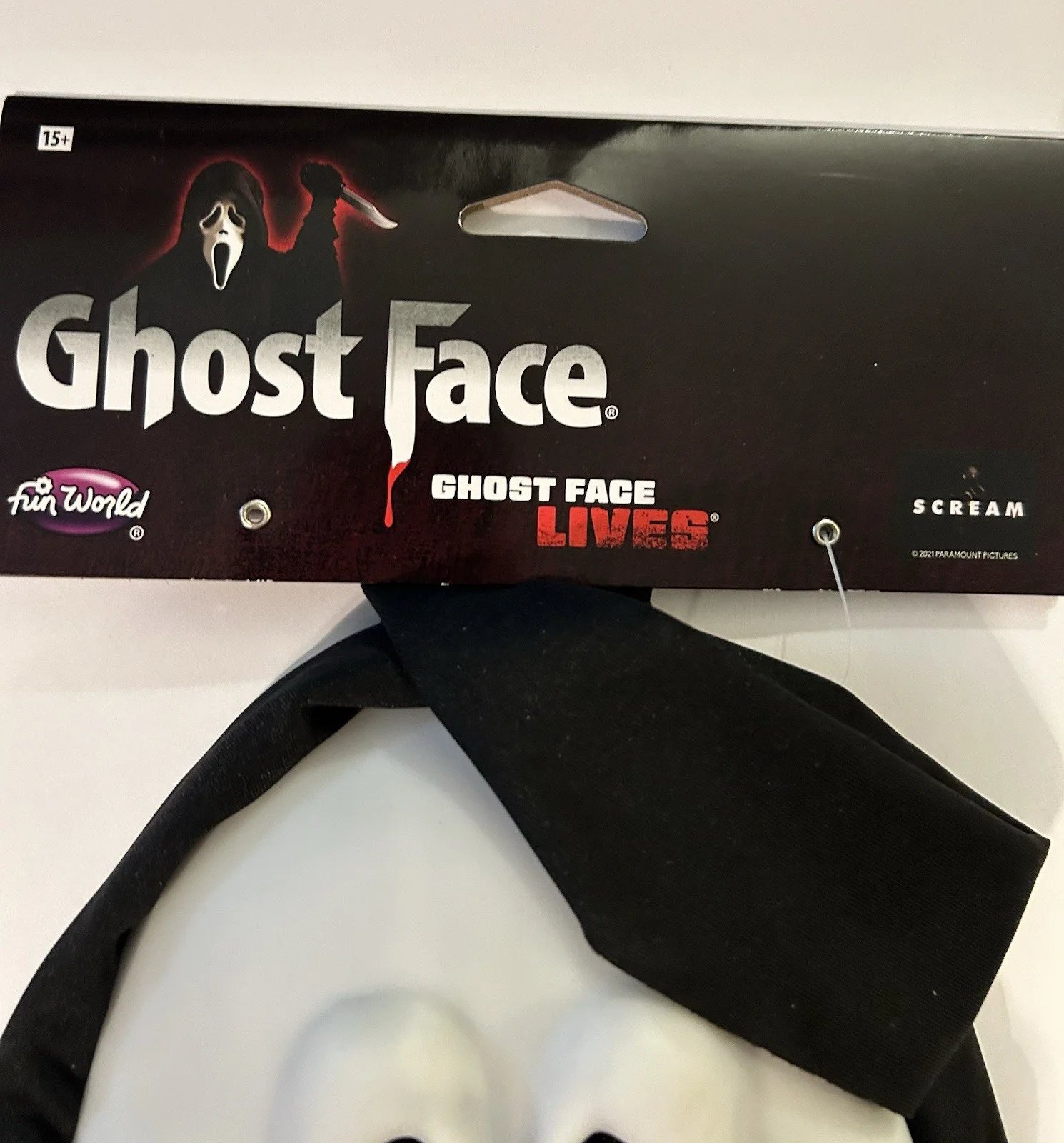 Jamie Kennedy — SCREAM Mask signed by Jamie Kennedy (Proof Pic) Scream Movie Autograph, изображение 3
