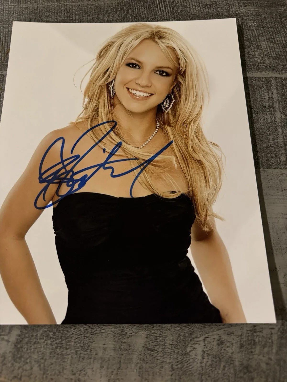 Britney Spears Signed 8x10 Singer, Songwriter, Dancer Photo COA, изображение 2