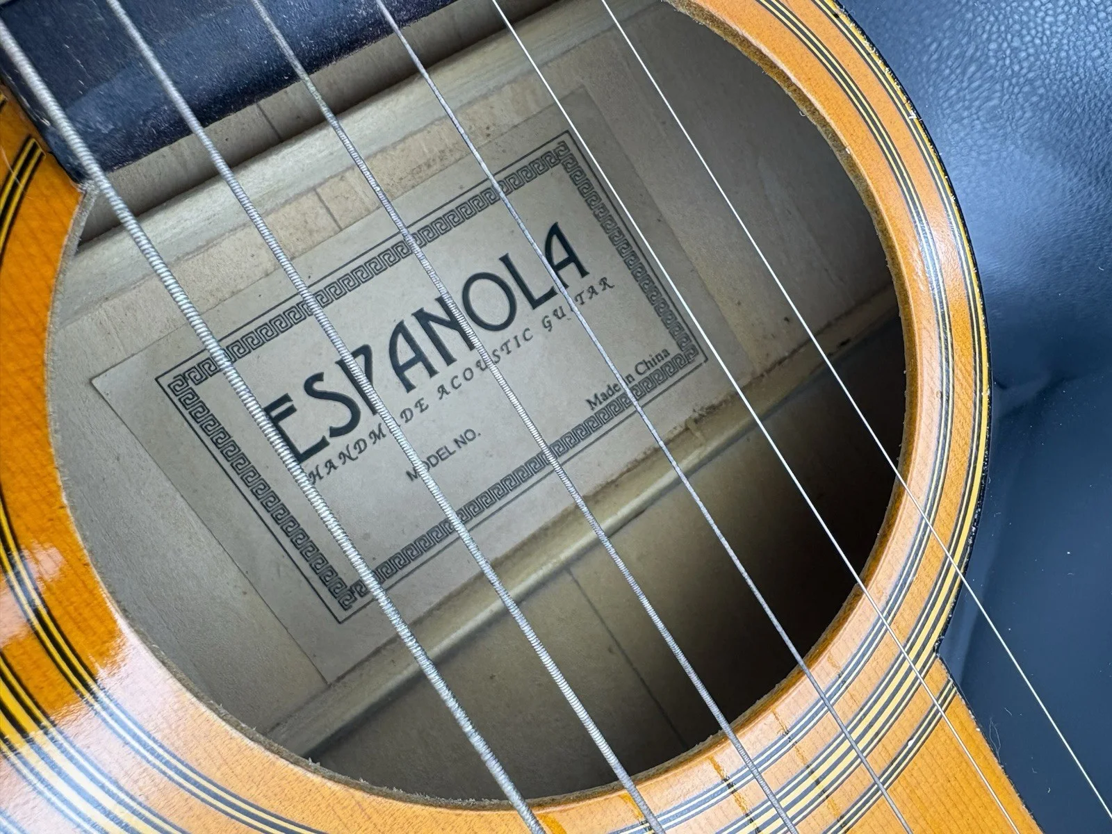 Leann Rimes Signed Autographed Espanola Acoustic Guitar Singer/Songwriter W/ COA, изображение 4