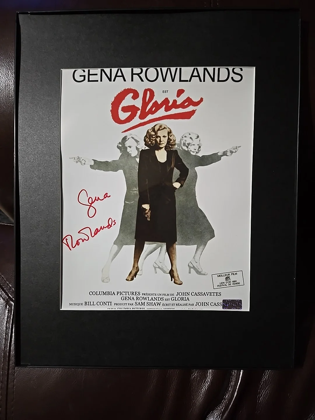 Gena Rowlands — Academy Award Winner GENA ROWLANDS signed autographed FRAMED photo COA Sexy, image 5