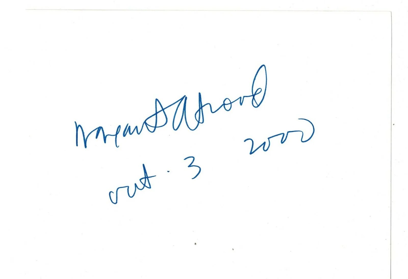 Margaret Atwood — Margaret Atwood Canadian Author Autographed Signed Album Page AMCo COA 5266