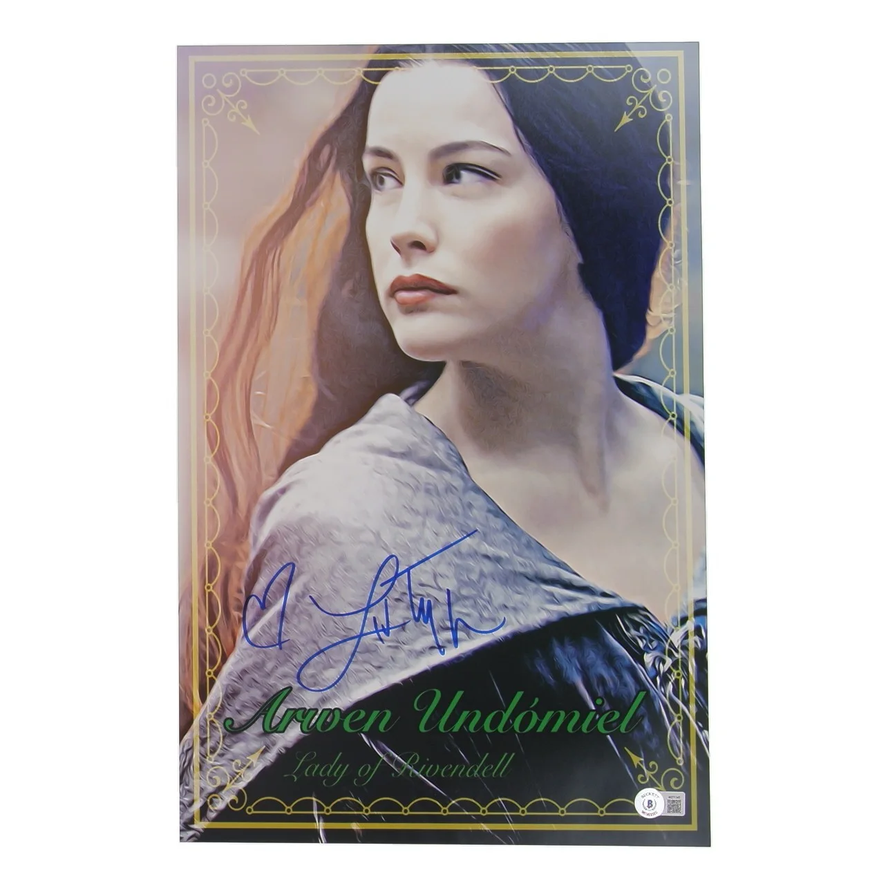 Liv Tyler — Liv Tyler Signed "The Lord of the Rings" 11x17 Photo (Beckett)