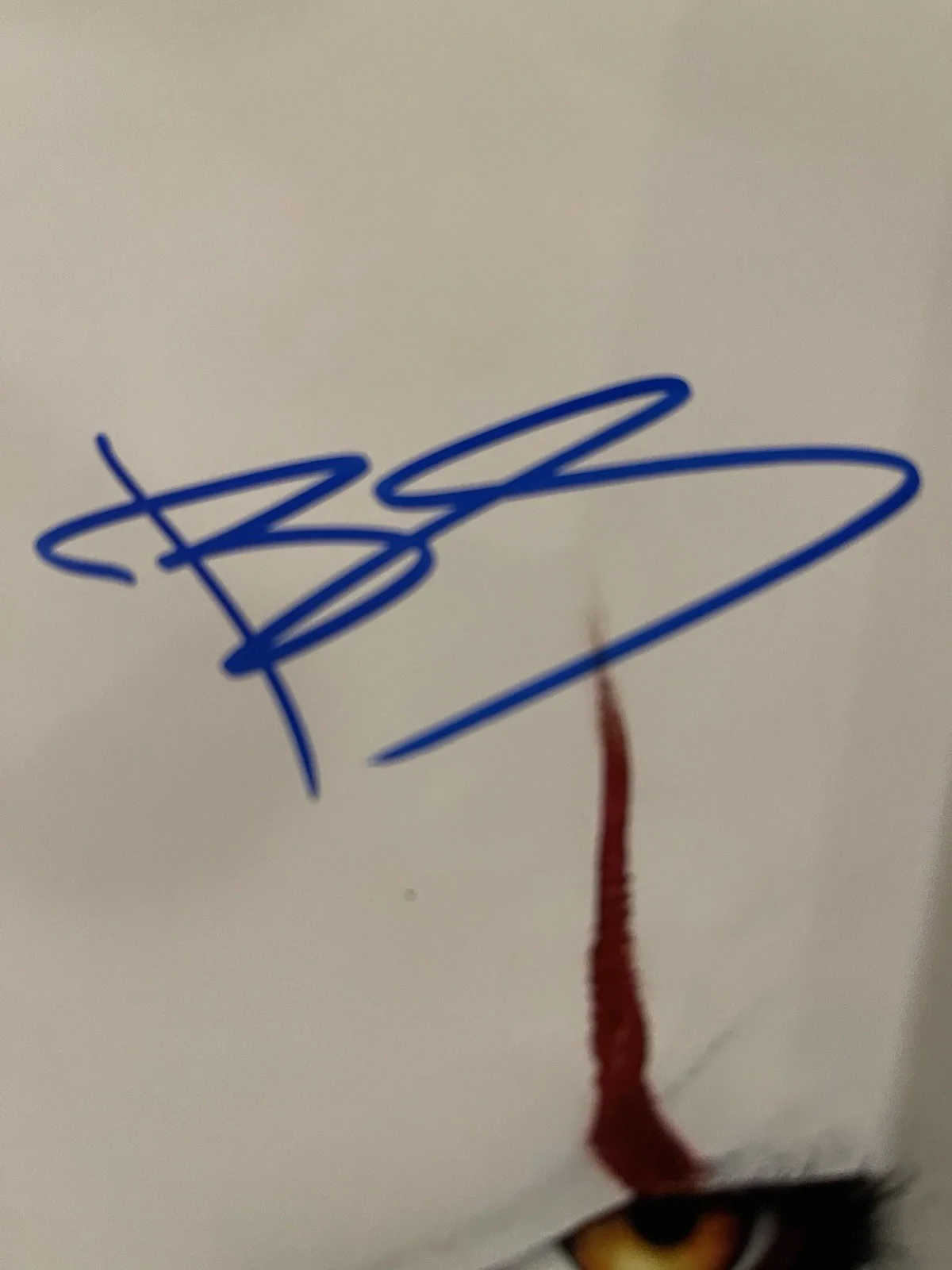 Bill Skarsgard — Bill Skarsgard, Signed 8x10 Autograph Photo, Pennywise, "IT" Clown COA, image 2