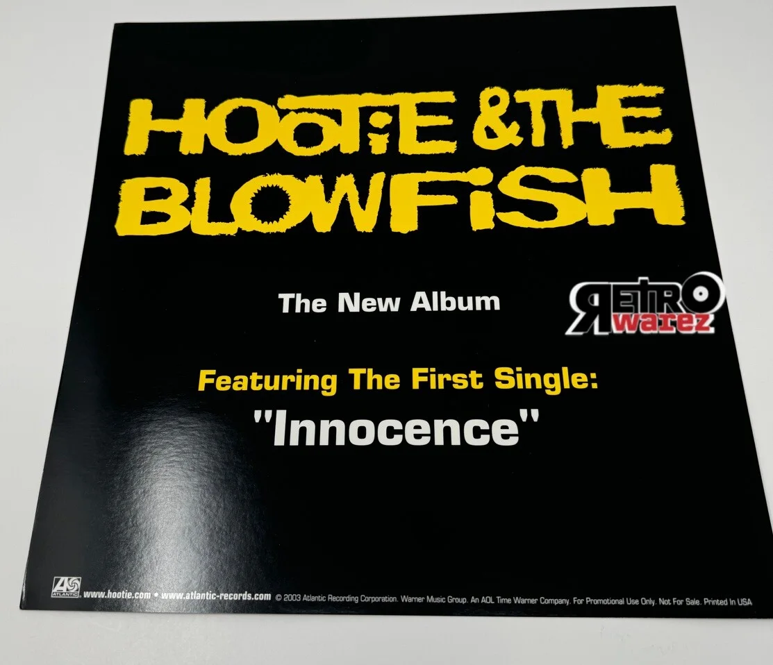 Hootie & The Blowfish 12x12” Promo Flat Poster 2003 Darius Rucker, image 2