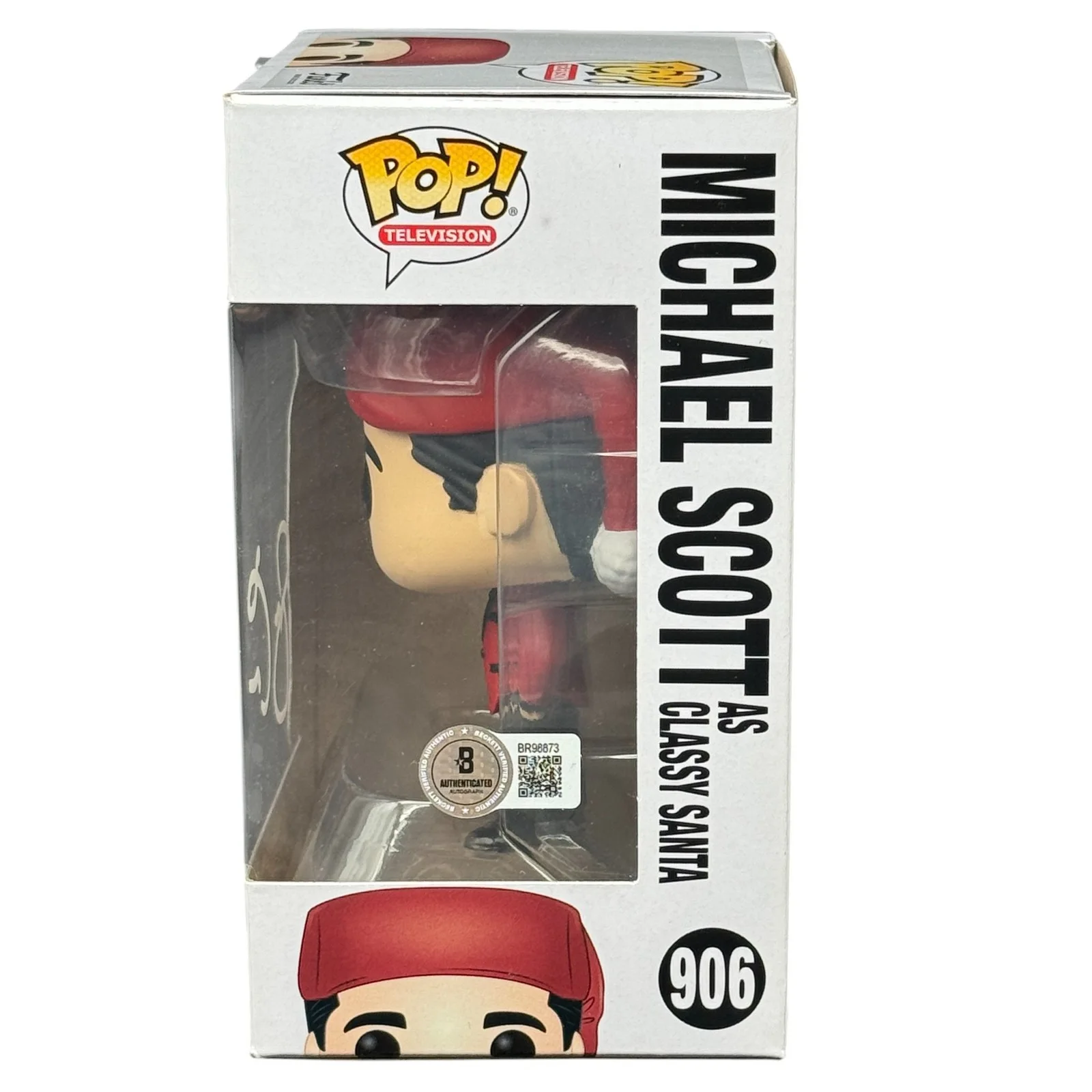 Michael Scott — Steve Carell Signed Michael Scott Funko Pop 906 The Office Autograph Beckett, изображение 2