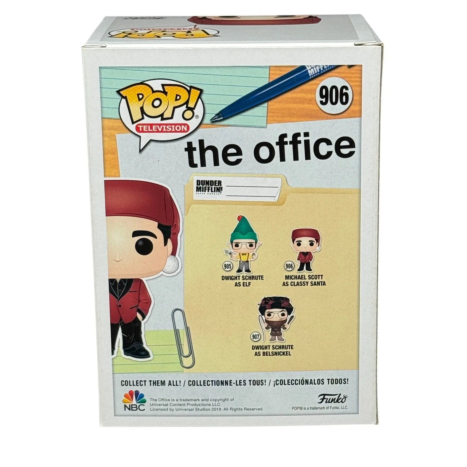 Michael Scott — Steve Carell Signed Michael Scott Funko Pop 906 The Office Autograph Beckett, изображение 3