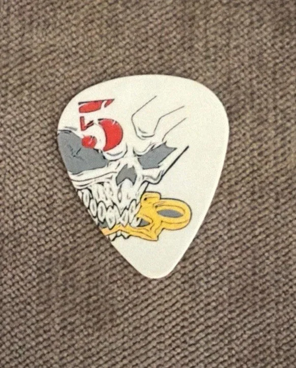 Five Finger Death Punch Zoltan Bathory Signed 8x10, Tour Pick, Metal Memorabilia, image 5