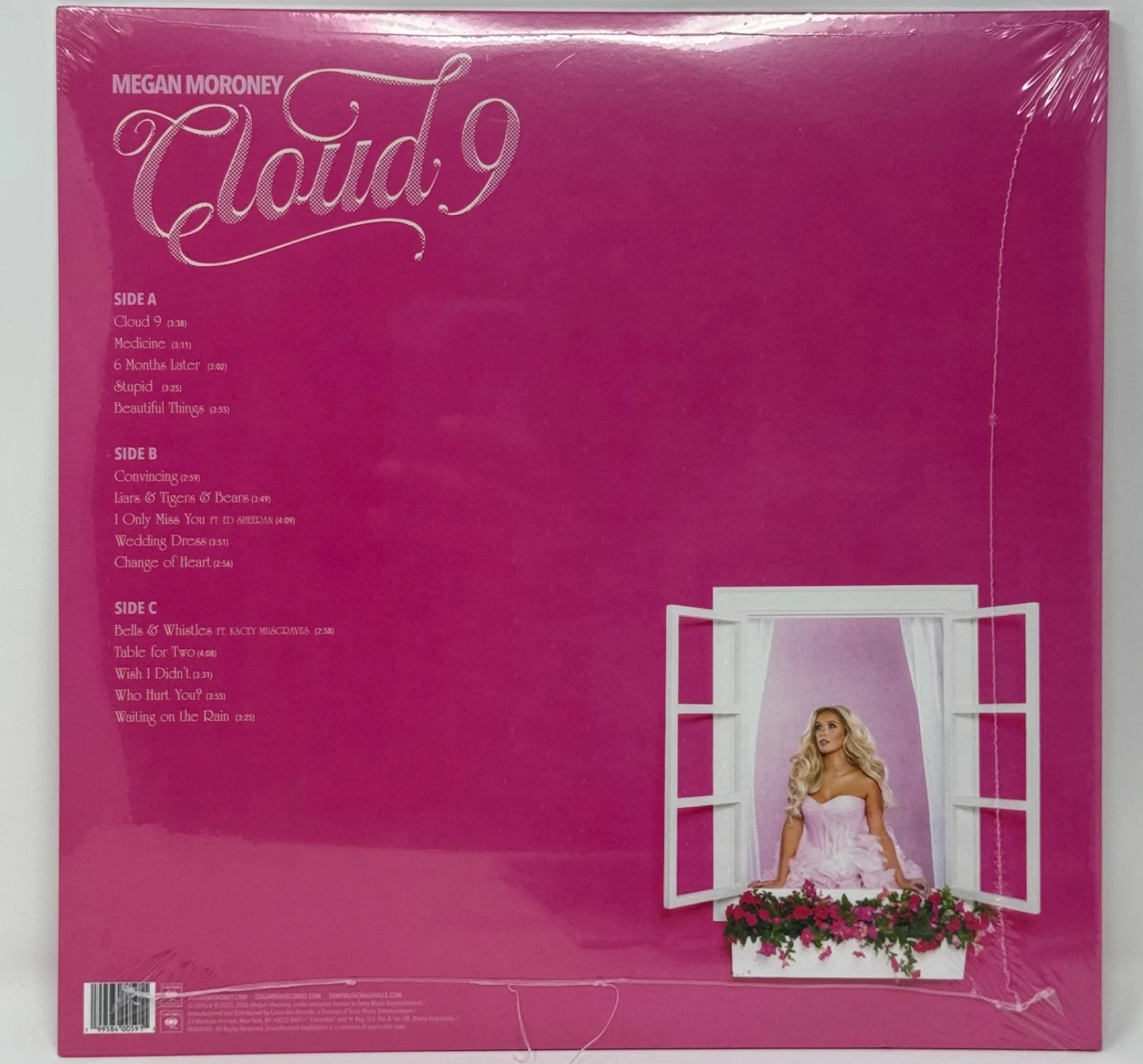 Megan Moroney Cloud 9 Vinyl Signed Jacket SEALED, image 3