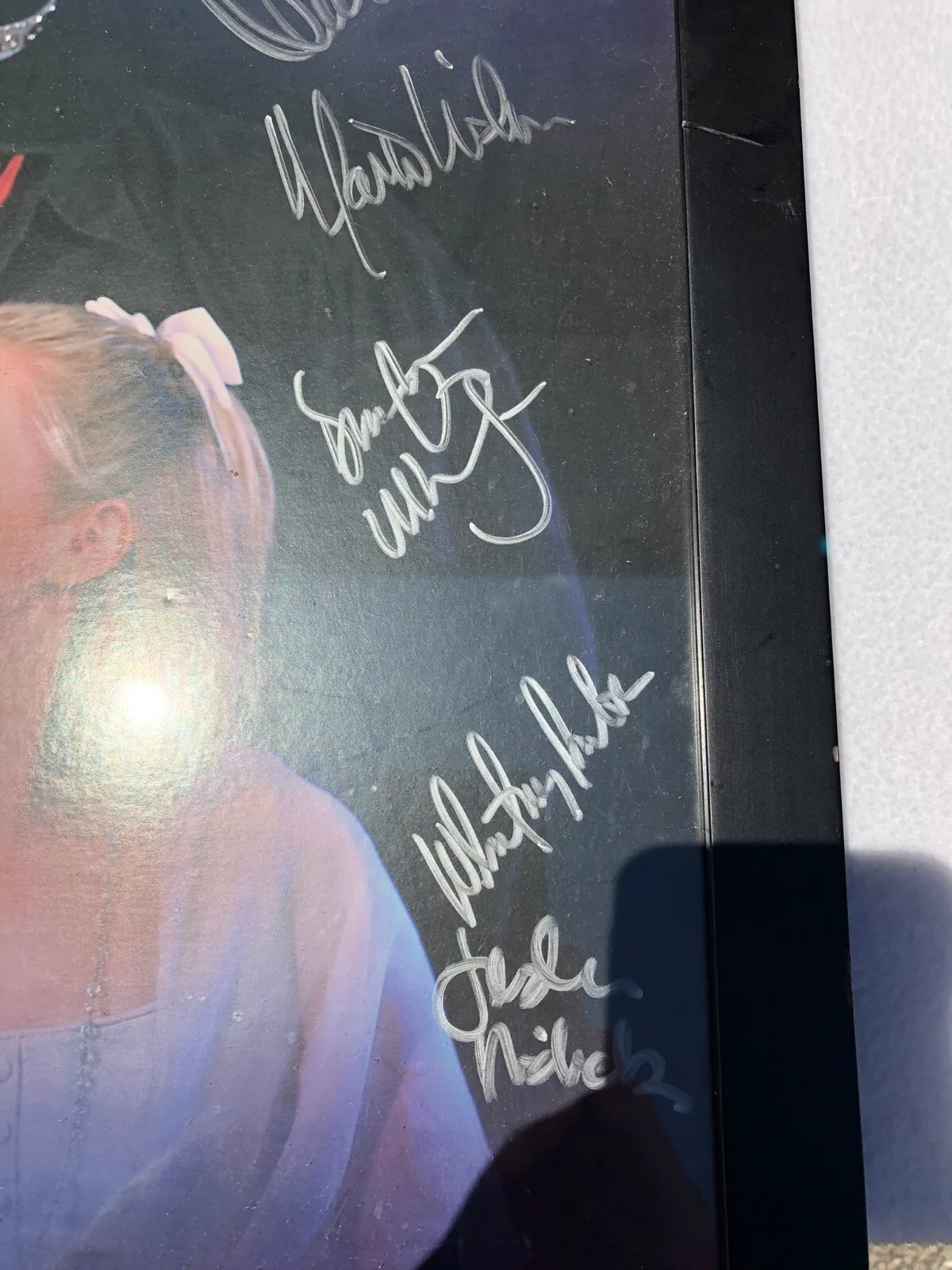 Cast — THE FANTASTIKS Cast Signed Off Broadway Framed Window Card - 15.5"x 23.5", изображение 5