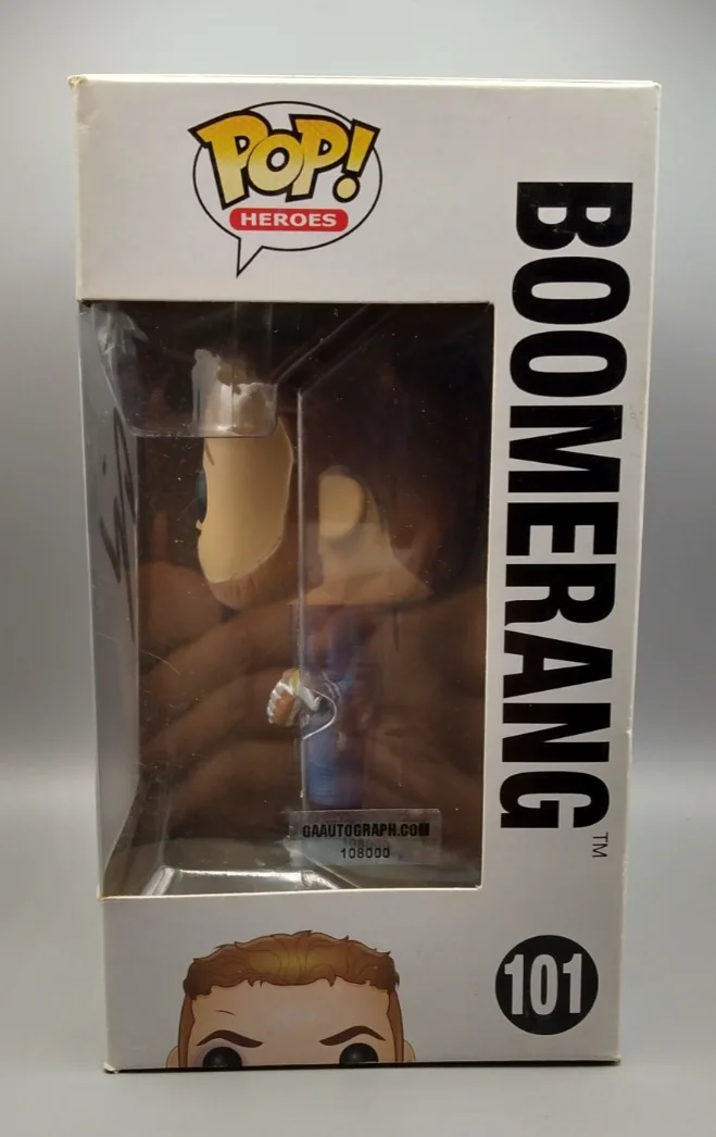 Jai Courtney — Jai Courtney Signed Autographed Boomerang Funko Pop #101 COA #108000 AUTO, изображение 3