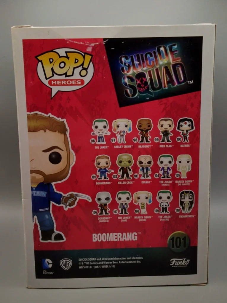 Jai Courtney — Jai Courtney Signed Autographed Boomerang Funko Pop #101 COA #108000 AUTO, изображение 5