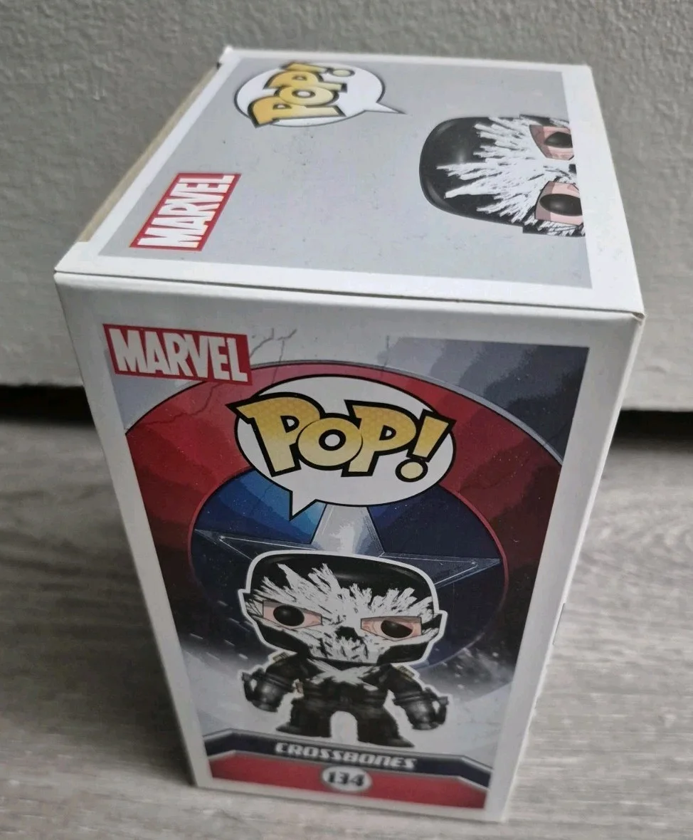 Frank Grillo Signed Funko Pop EXACT PROOF Marvel Crossbones Captain America, image 5
