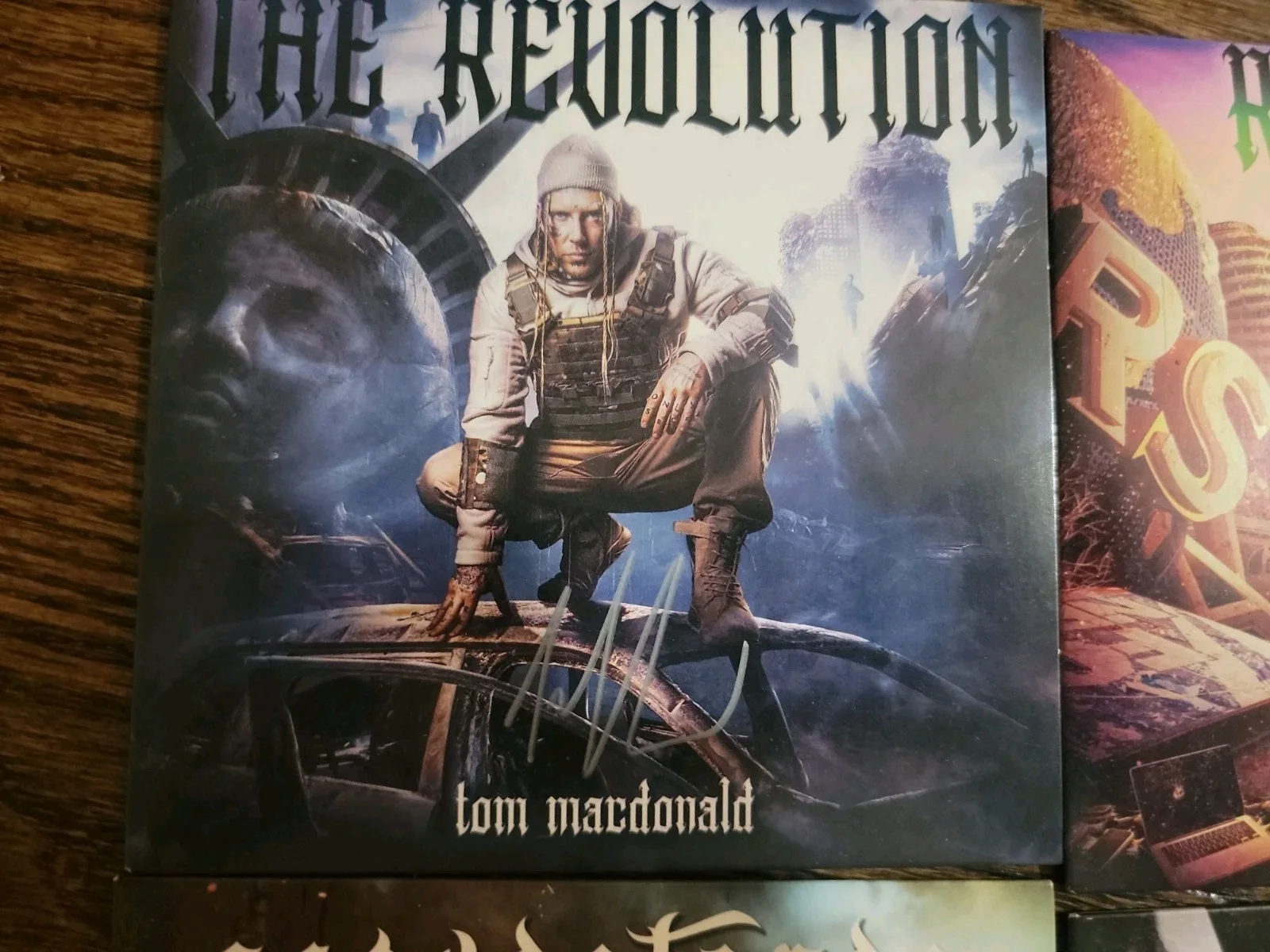 Tom Macdonald Signed Cds 6x, image 2