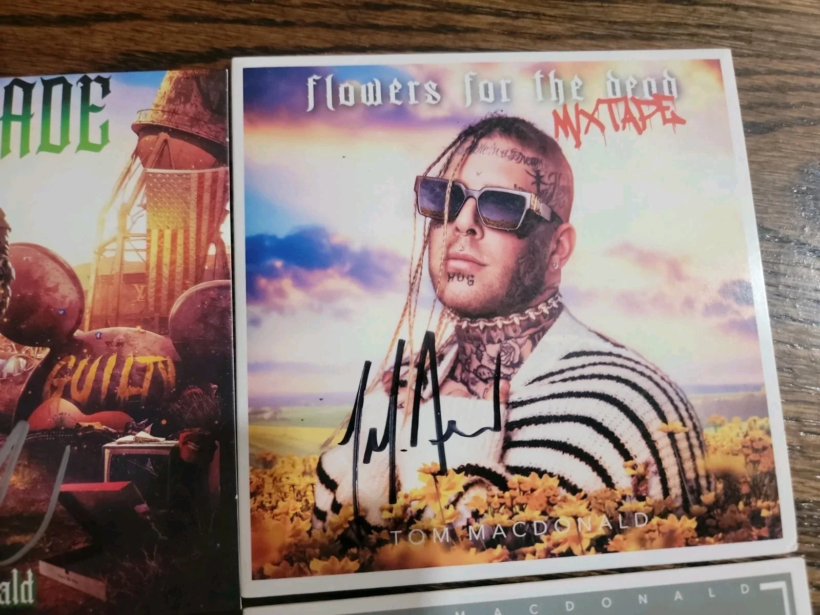 Tom Macdonald Signed Cds 6x, image 4