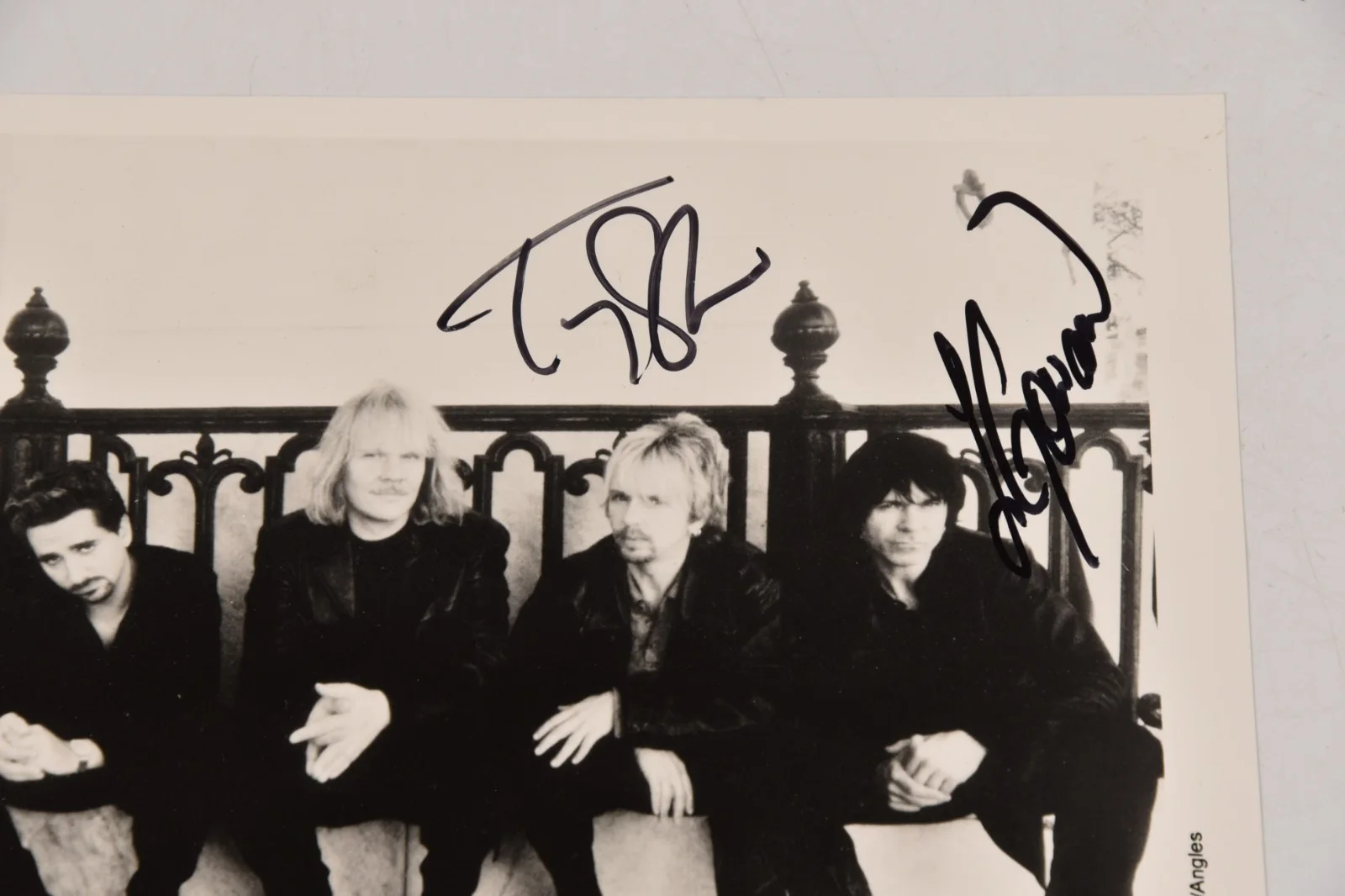 Styx Band Real Hand Signed Photograph 8x10" NO COA Alliance Artists 5 Members NO, изображение 3