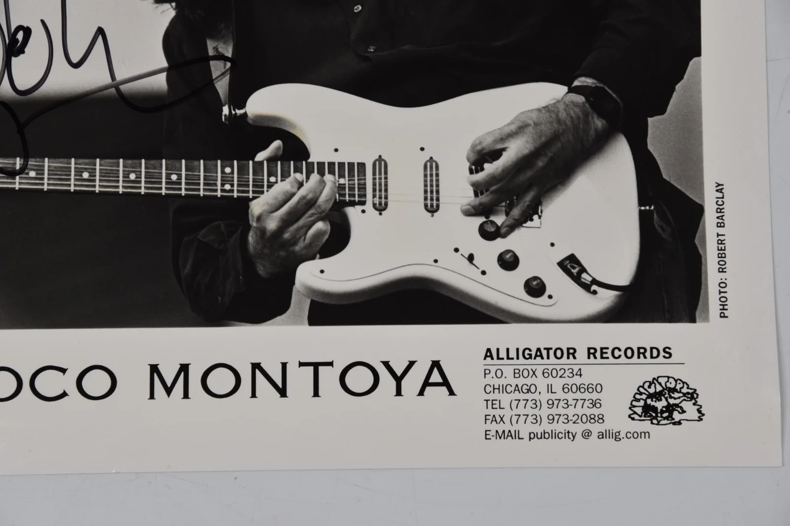 Coco Montoya Real Signed 8x10" Photograph Personalized Autograph, image 4