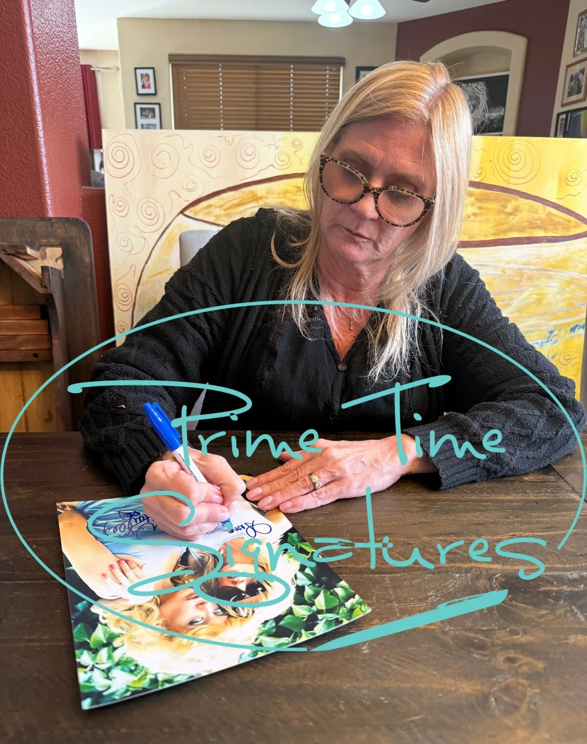 Nina Hartley — Ginger Lynn Nina Hartley Signed 11x14 Photo Adult Star Autograph Beckett, изображение 3