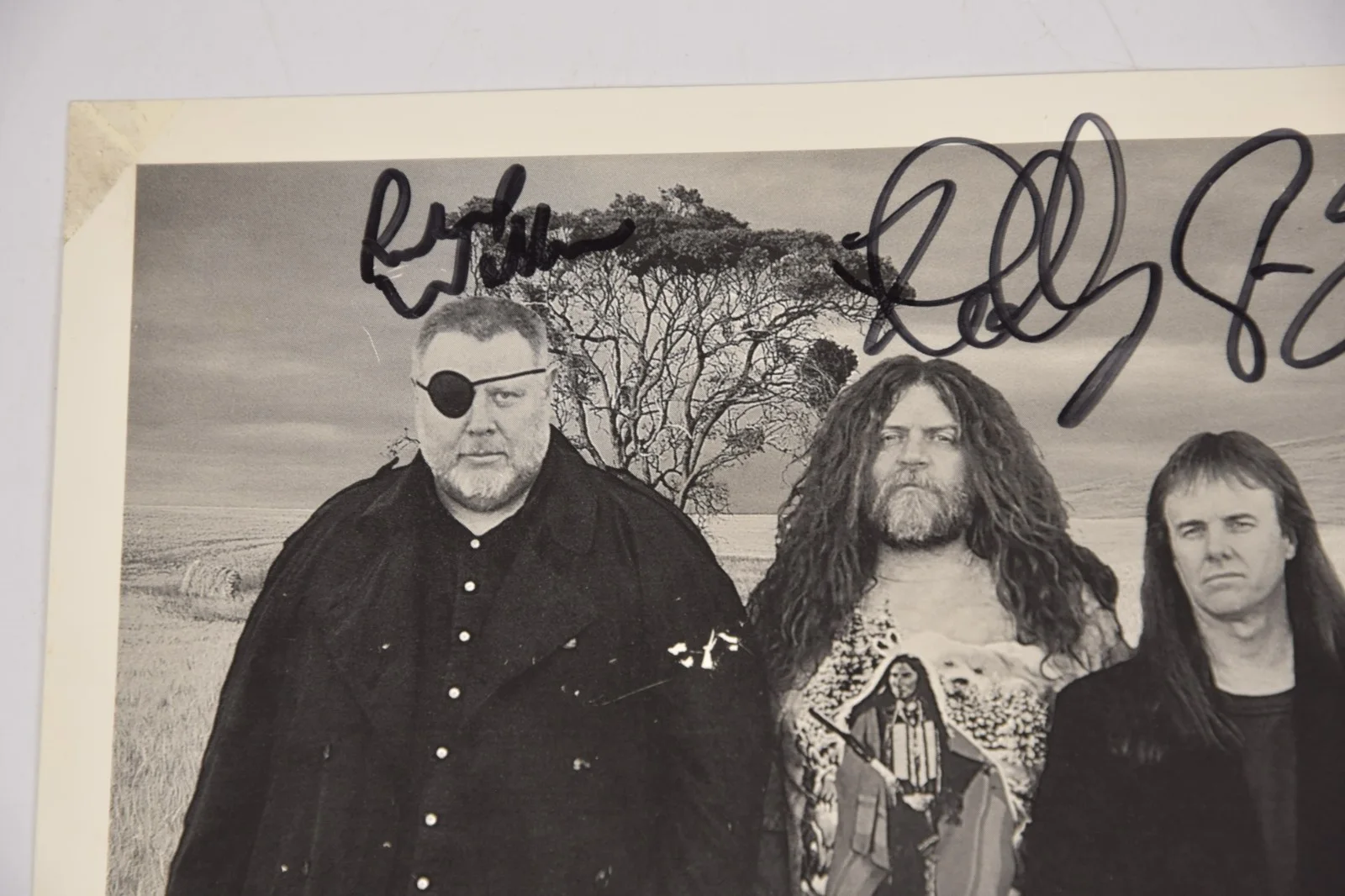 Kansas Band Real Signed Photograph Autograph Magna Carta NO COA Personalized, image 2
