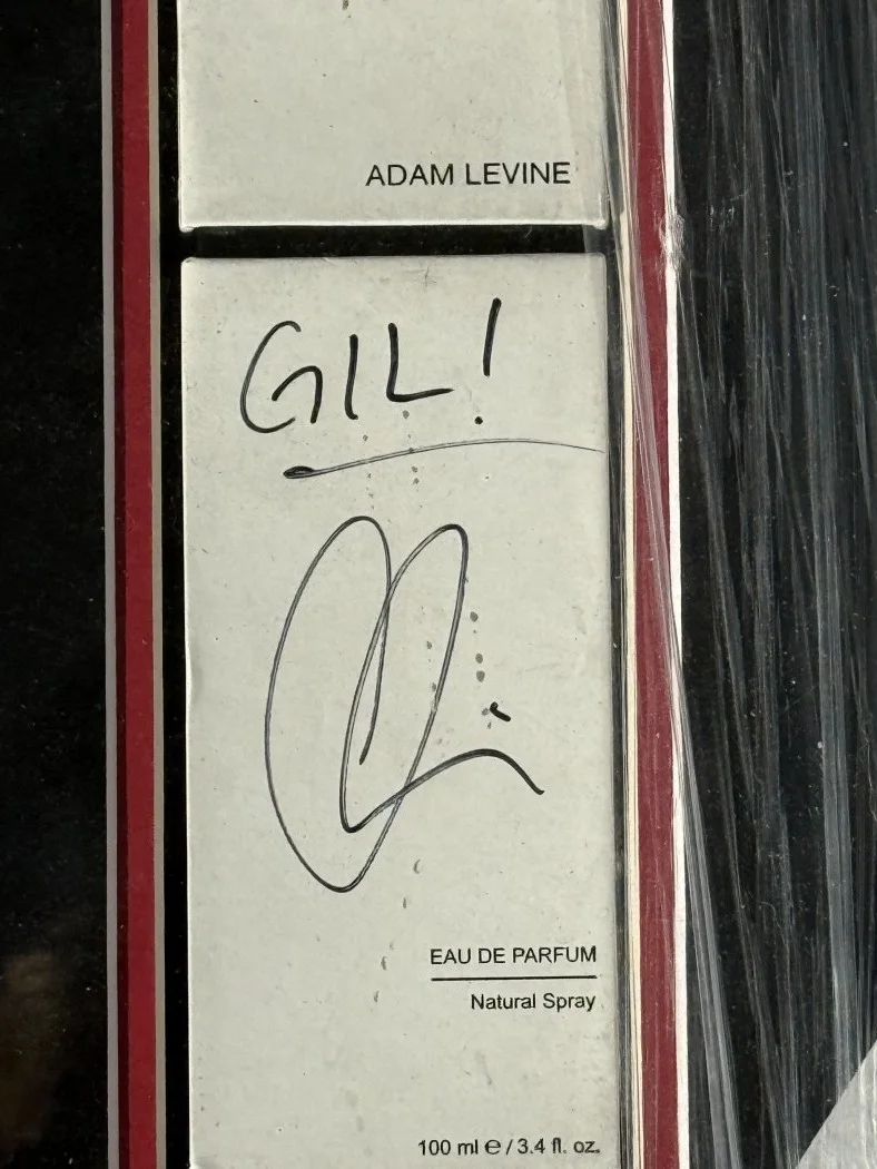 Adam Levine Signed Autographed Cologne Bottle Maroon 5 Framed JSA CK94409, image 2