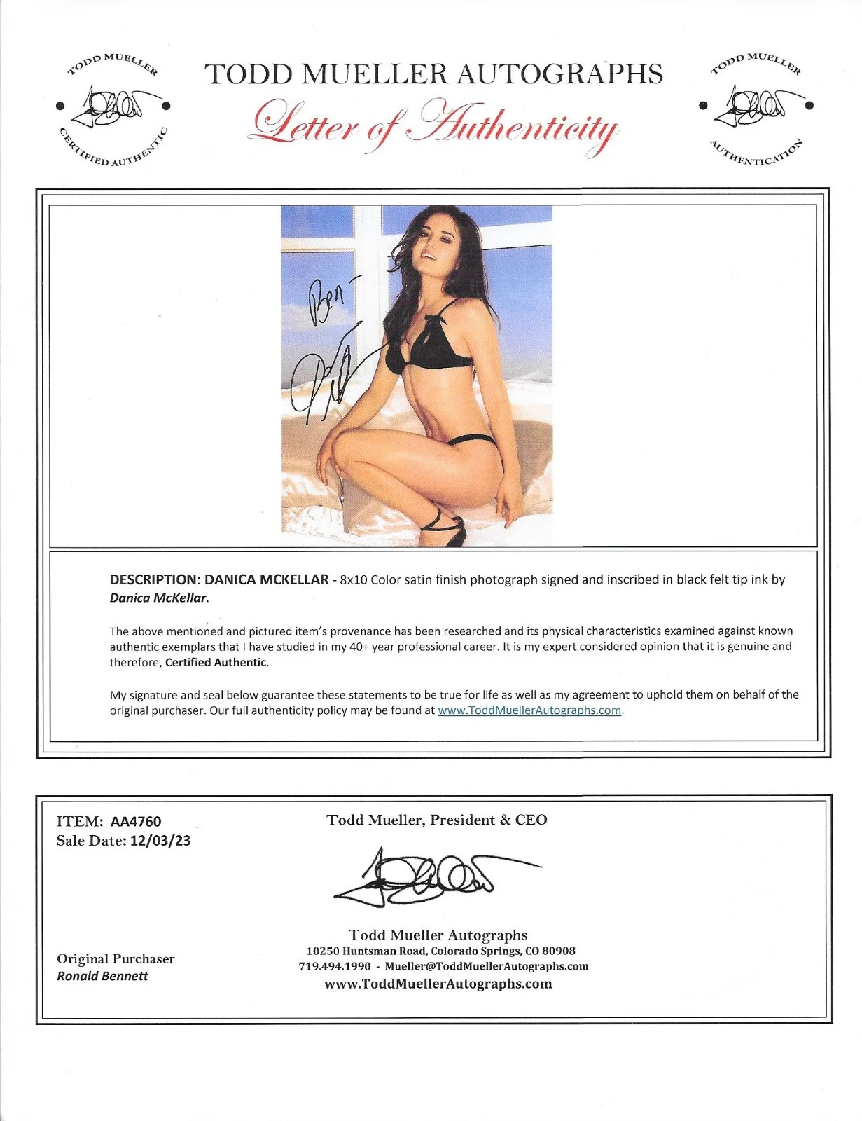 Danica McKellar — Danica McKellar Sexy Sgned 8X10 photo comes with LOA/COA The Wonder Years, изображение 2
