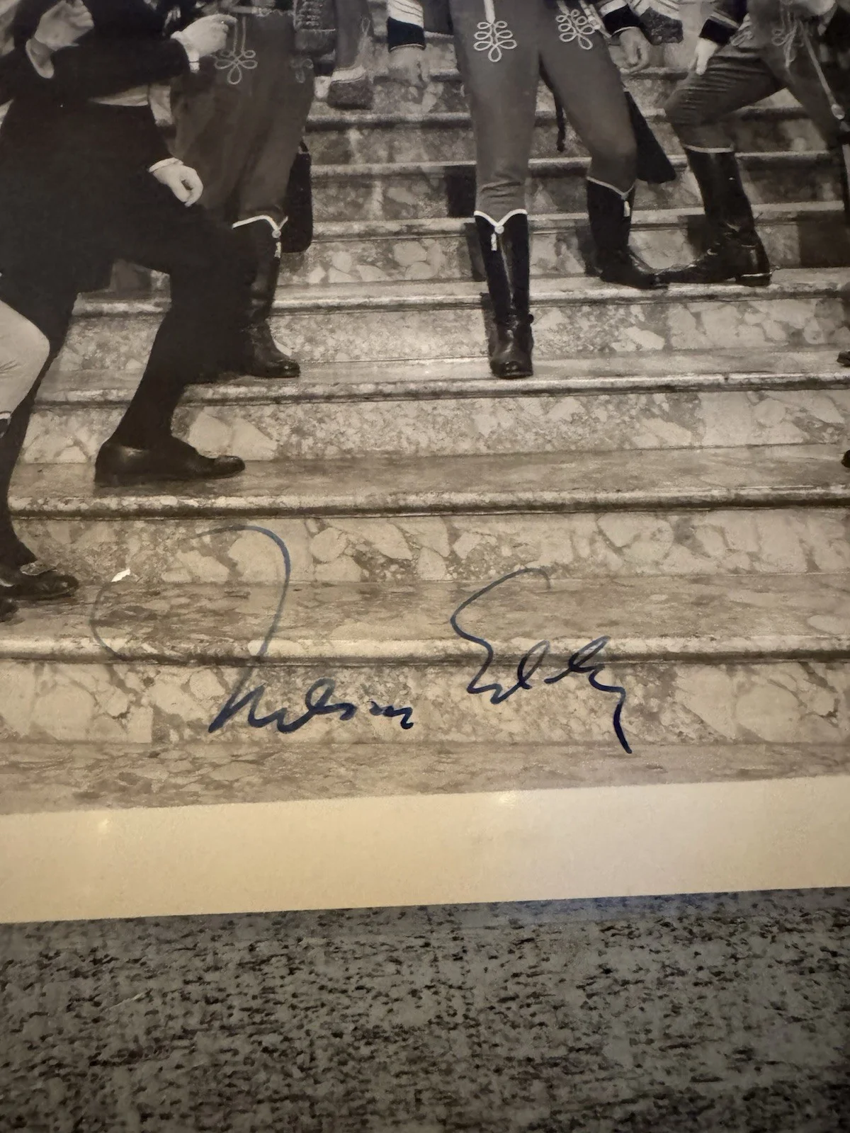 Nelson Eddy — Nelson Eddy Phantom of the Opera 1943 Signed Vintage Original Photograph COA, изображение 2