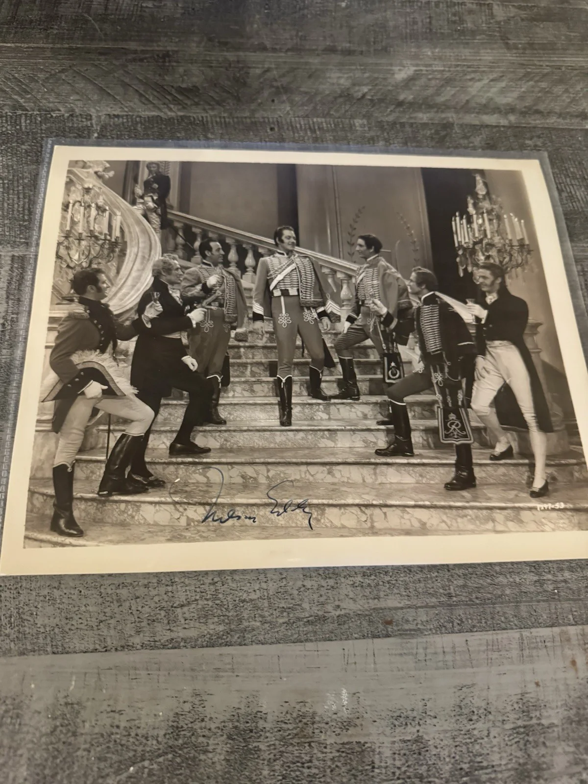 Nelson Eddy — Nelson Eddy Phantom of the Opera 1943 Signed Vintage Original Photograph COA, изображение 3