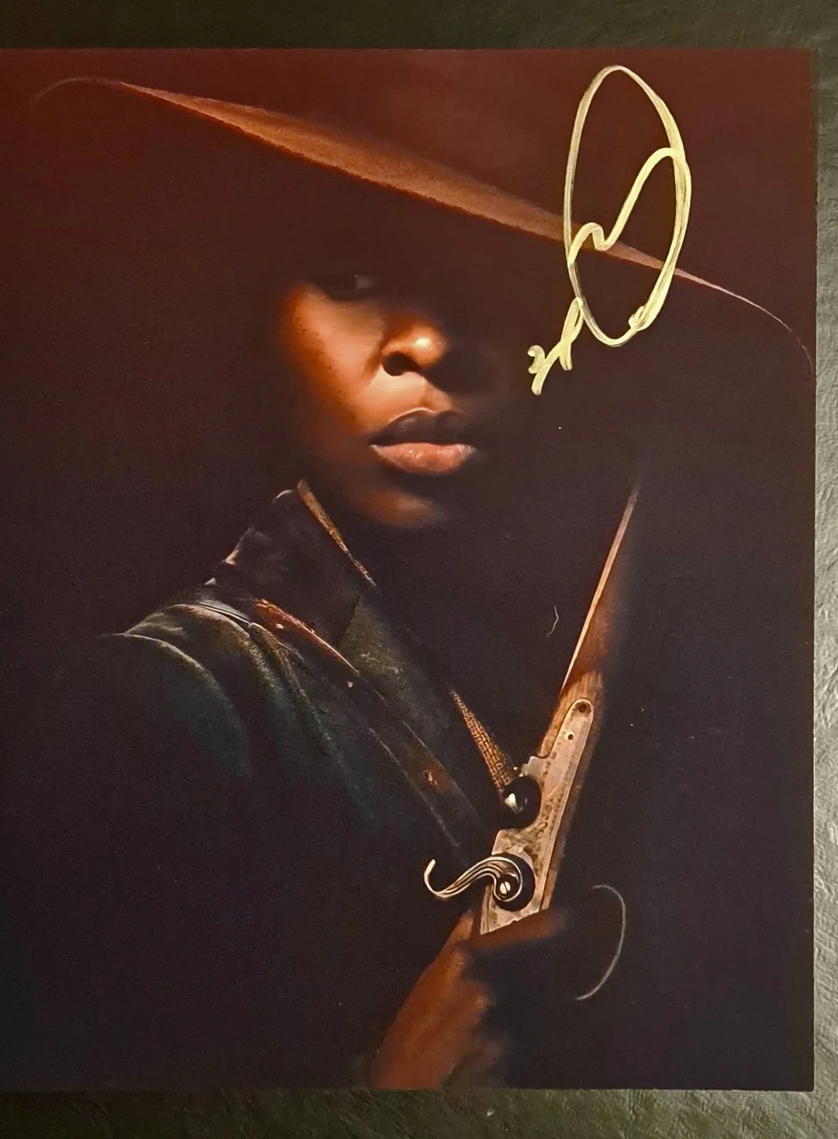 Cynthia Erivo — Cynthia Erivo Signed Autograph Harriet 8x10 Photo with COA Tubman, изображение 3