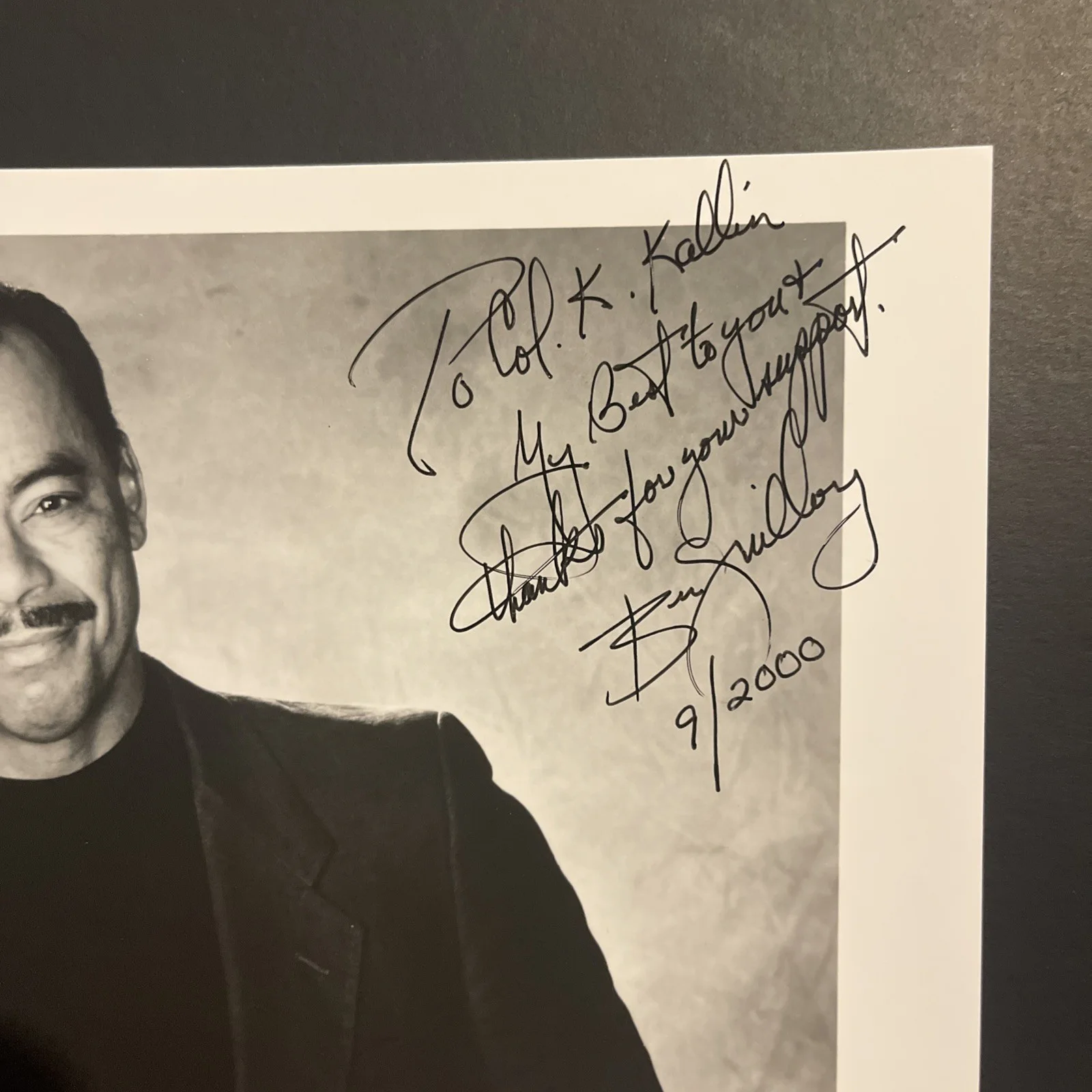 BEN GUILLORY: Hand Signed Original Celebrity Photo 8 x 10”/ KSK, изображение 2
