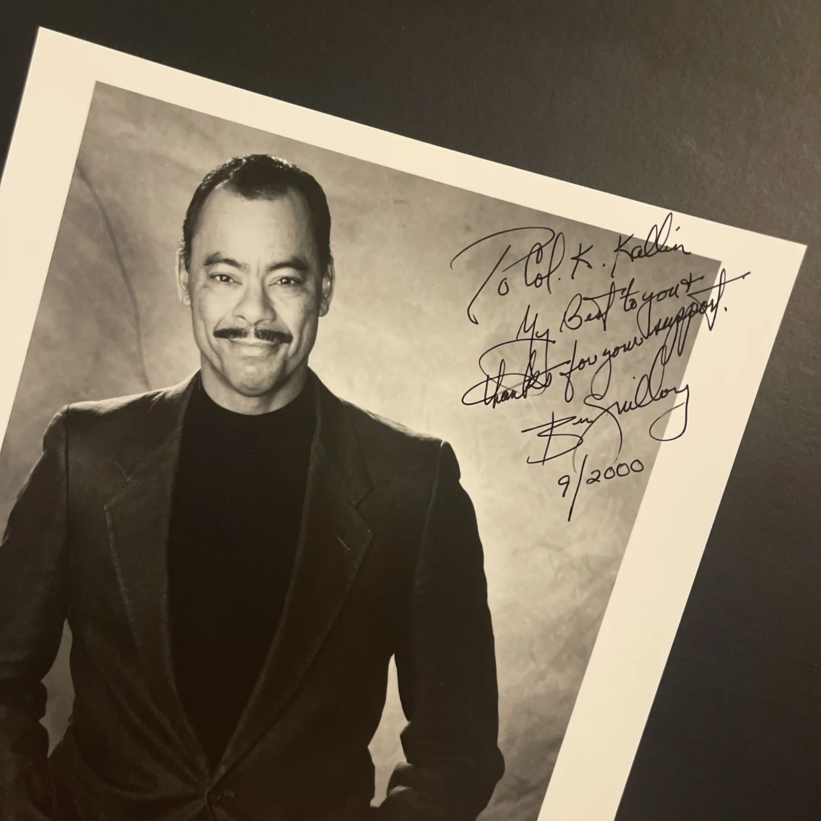 BEN GUILLORY: Hand Signed Original Celebrity Photo 8 x 10”/ KSK, изображение 3