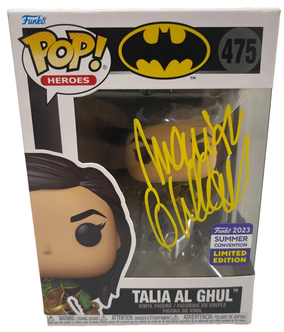 Marion Cotillard — Marion Cotillard Signed Talia al Ghul Funko The Dark Knight Rises Auto Beckett