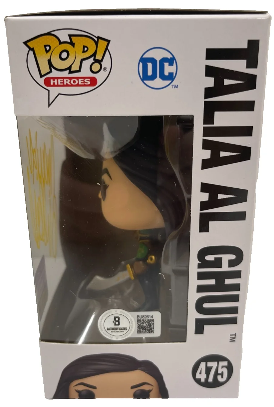 Marion Cotillard — Marion Cotillard Signed Talia al Ghul Funko The Dark Knight Rises Auto Beckett, изображение 2