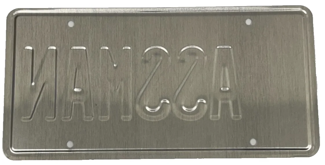 Michael Richards — Michael Richards Signed ASSMAN License Plate Seinfeld Autograph Beckett LOA, изображение 4