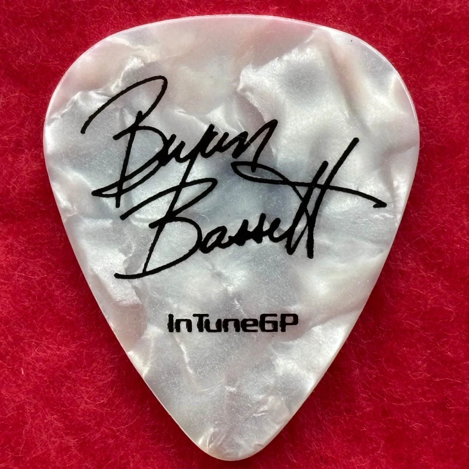 FOGHAT 2018 Bryan Bassett OLDER Guitar Pick w/ ".net" Instead of CURRENT ".com", изображение 2