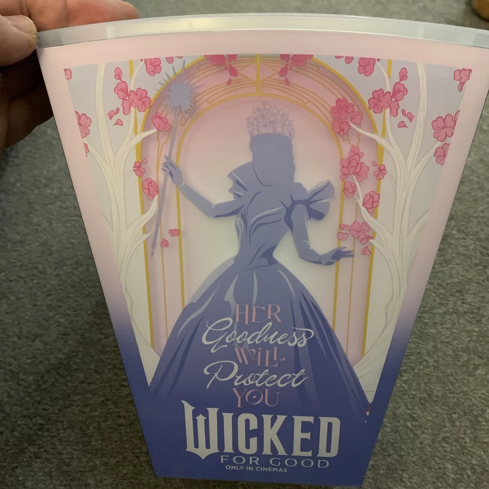 Cineworld Wicked For Good LED Light Up Ltd Edition Popcorn Bucket BRAND NEW, изображение 2