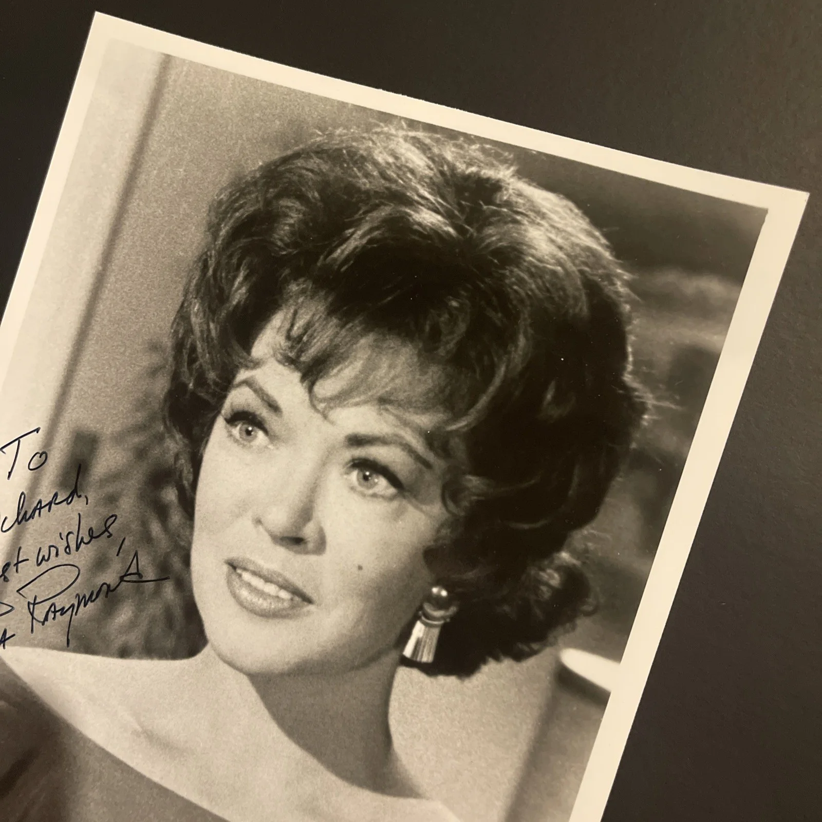 PAULA RAYMOND: Hand Signed Original Celebrity Photo 8 x 10”/ KSK, image 3