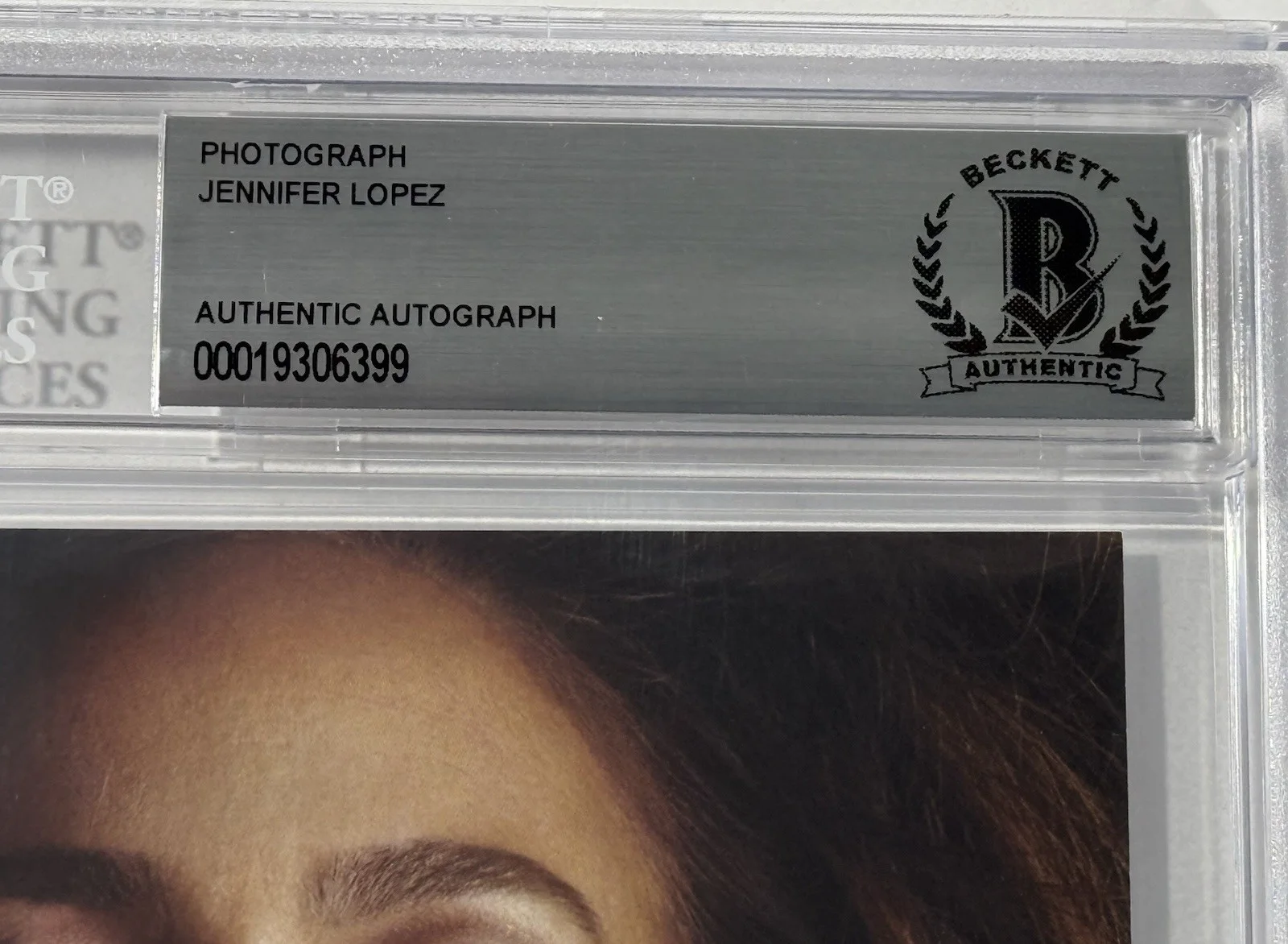 Jennifer Lopez signed CD Photo insert J Lo 5x7 inch fly girl beckett coa slab, изображение 3
