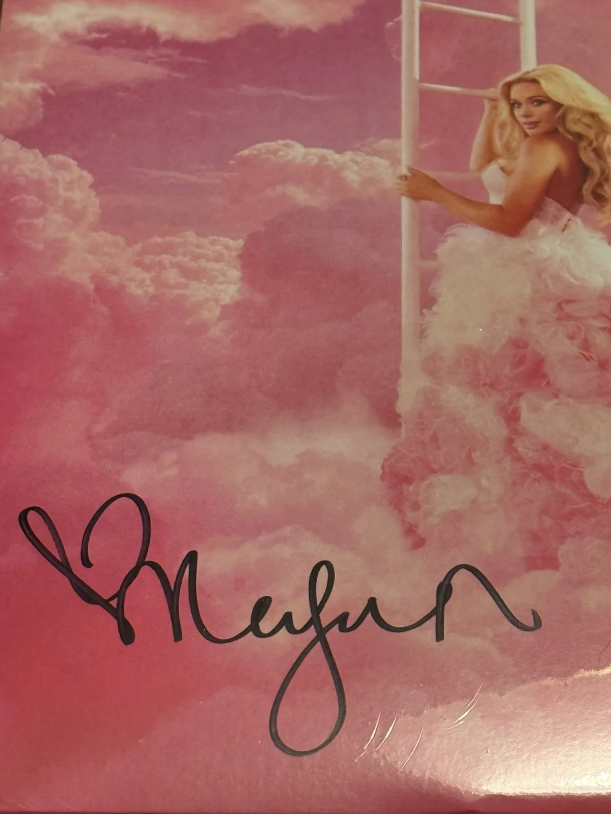 Megan Moroney Signed Cloud 9 Album Vinyl Sealed Record, изображение 2