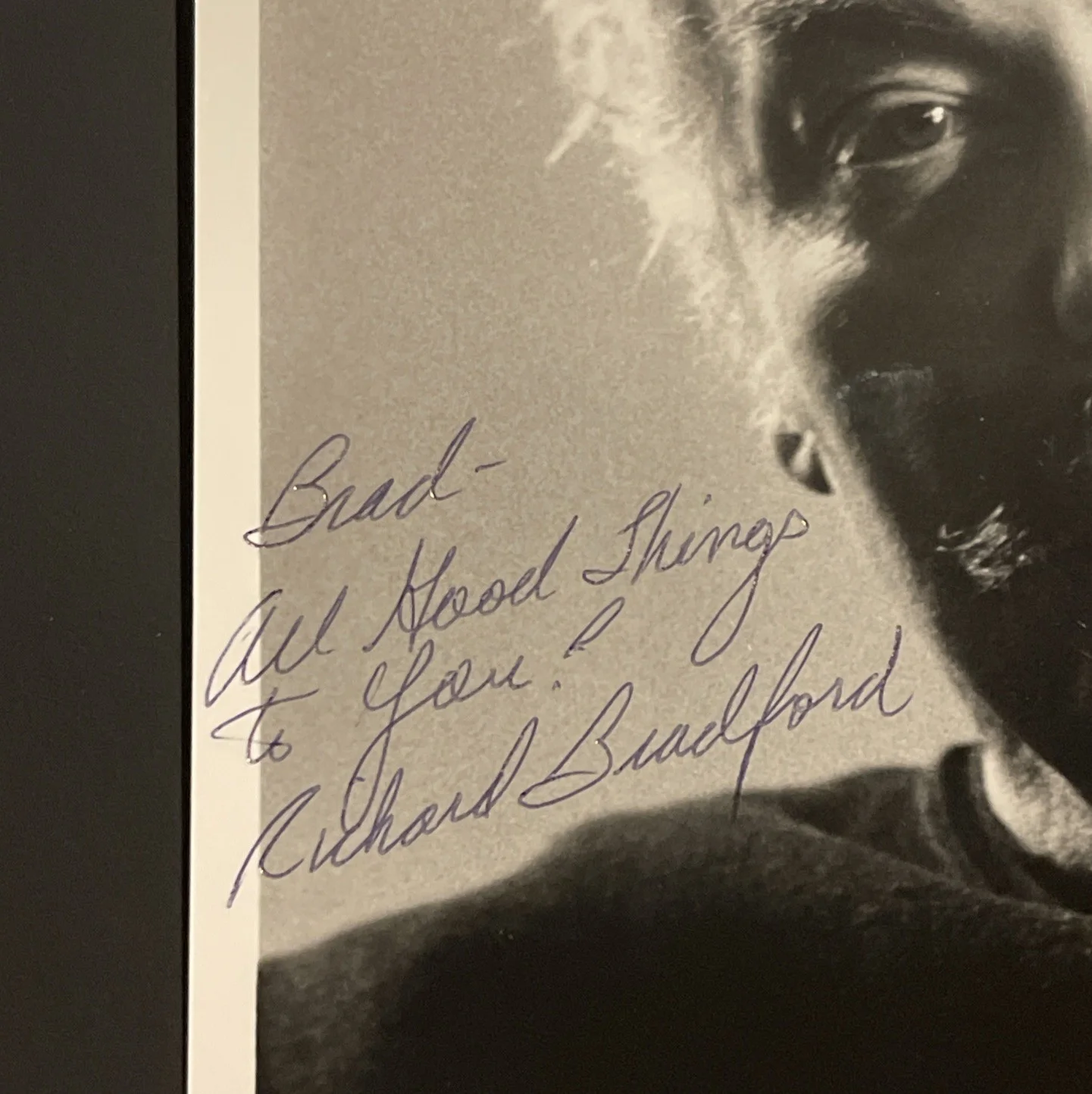RICHARD BRADFORD: Hand Signed Original Celebrity Photo 8 x 10”/ KSK, image 2