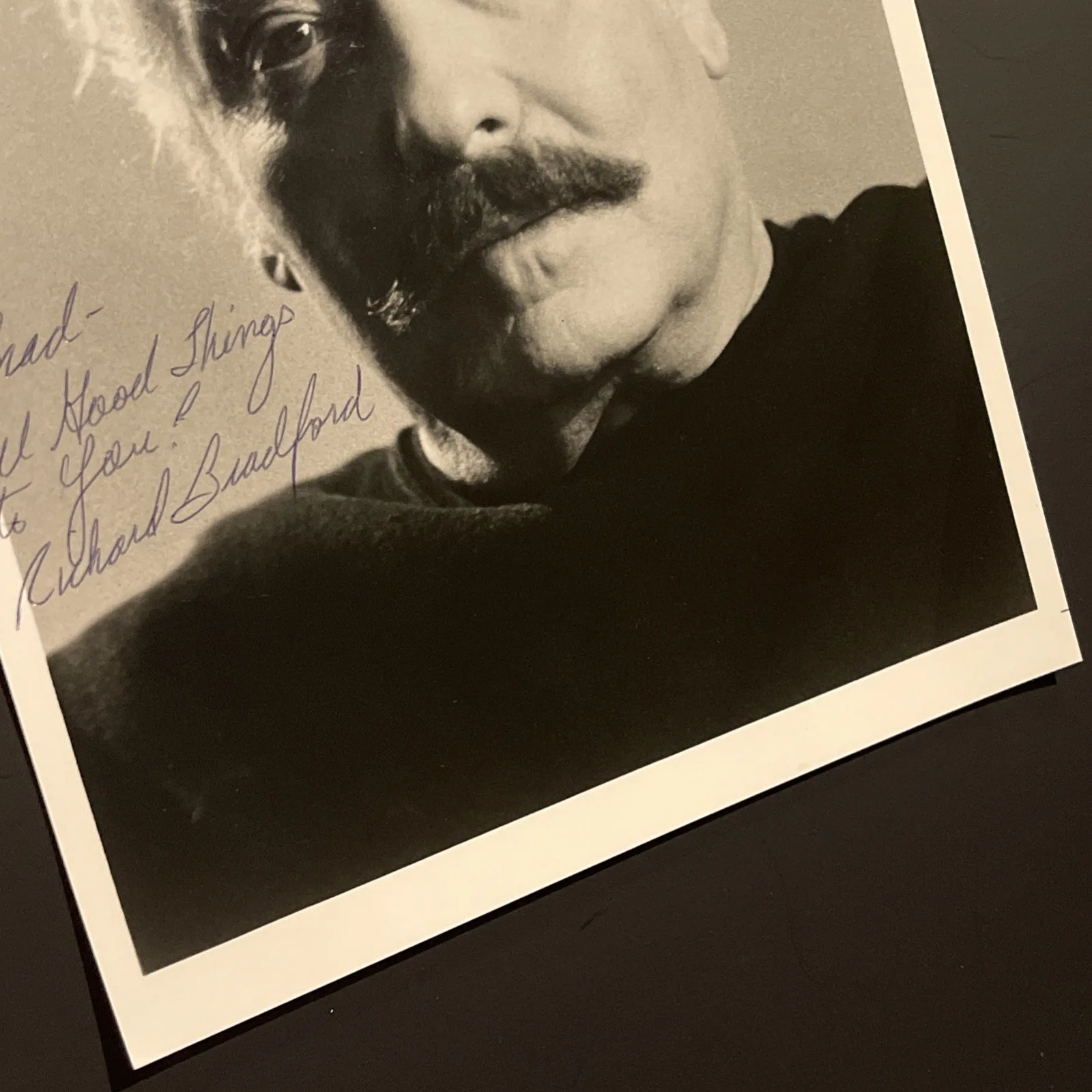 RICHARD BRADFORD: Hand Signed Original Celebrity Photo 8 x 10”/ KSK, image 4