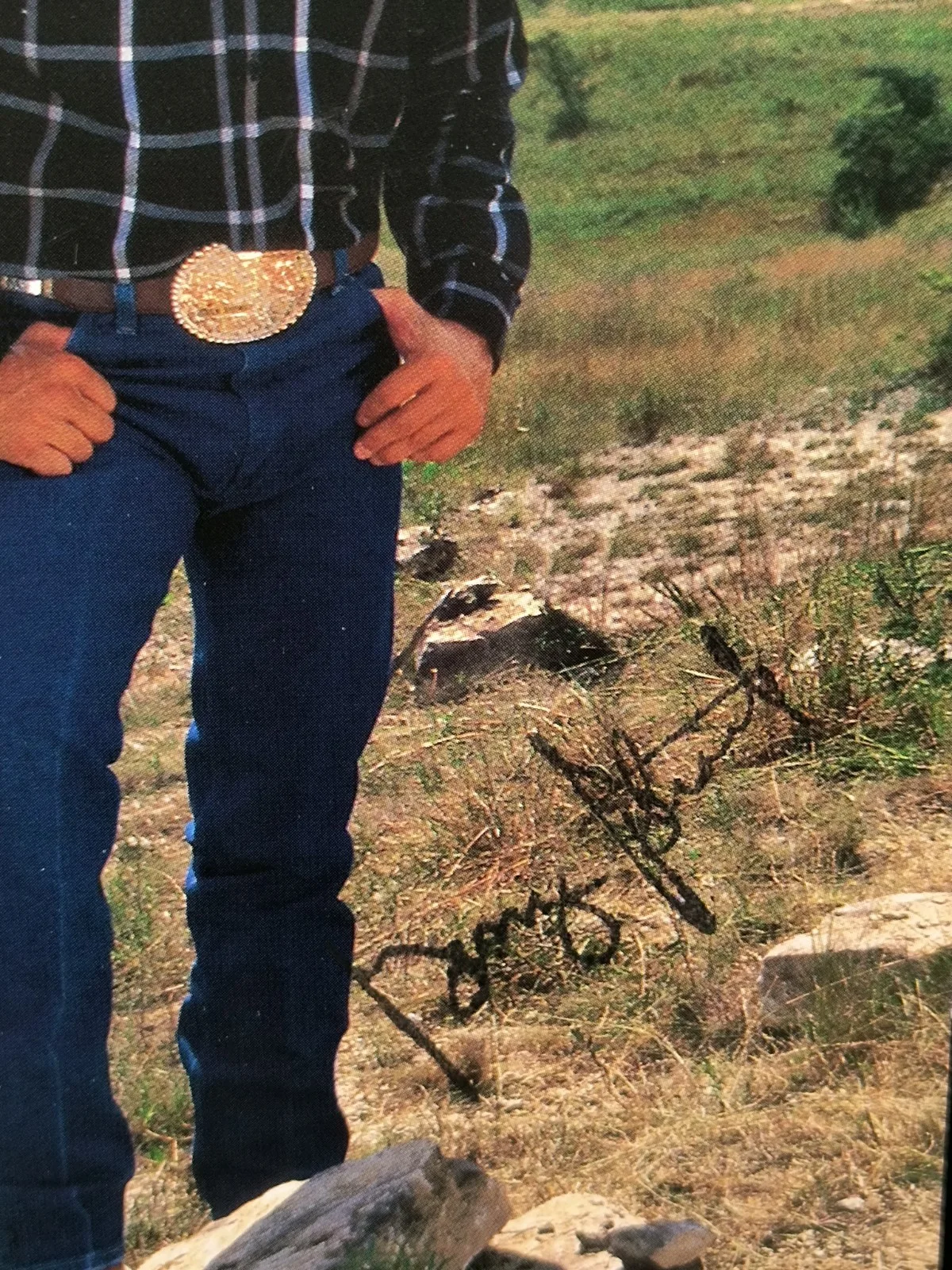 George Strait Signed Photo, Country Music Legend, CMT, Amarillo By Morning, 5x7, изображение 2