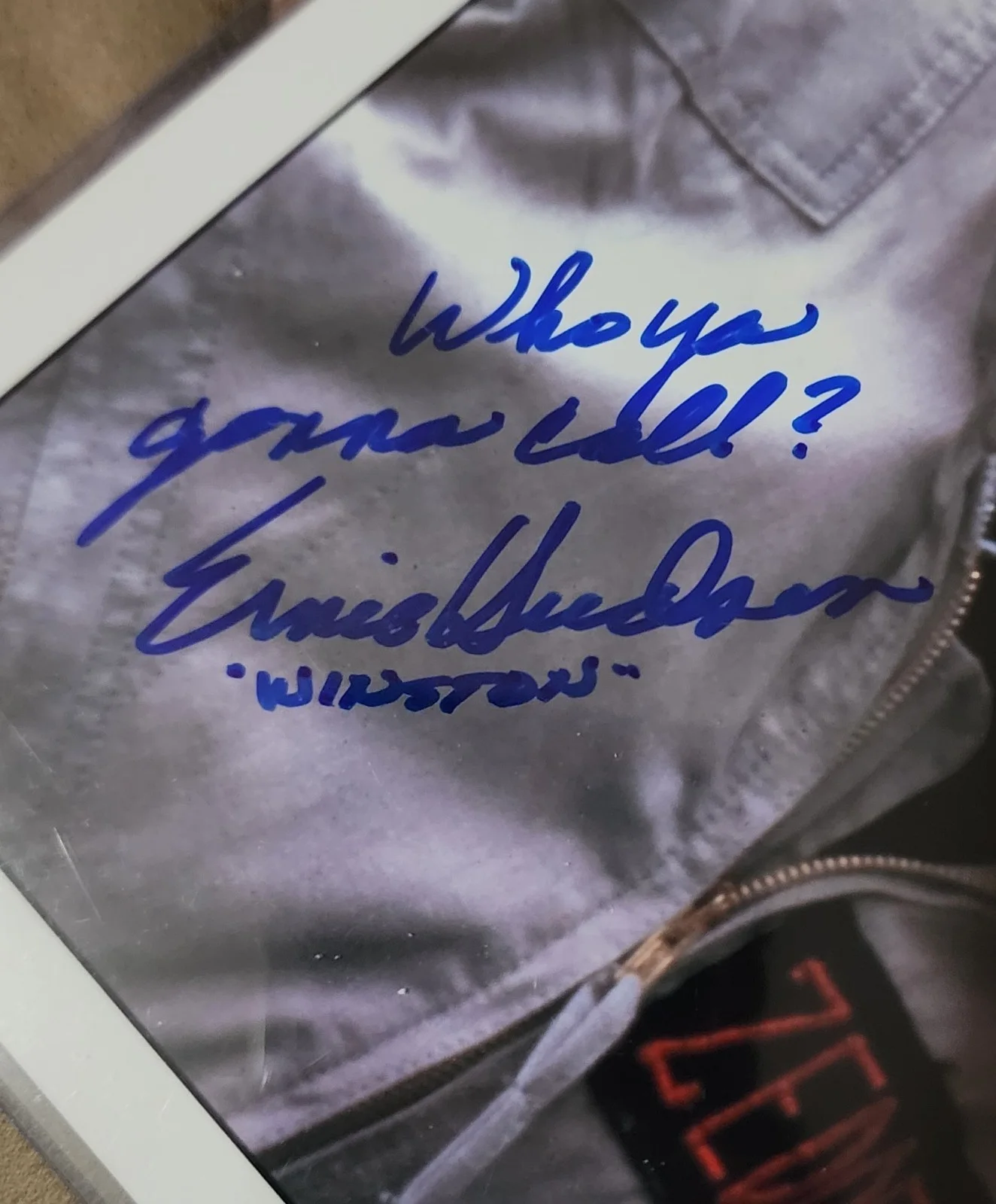 Ernie Hudson — Ernie Hudson Signed PSA w/ "Who Ya Gonna Call? Winston " Ghostbusters 8x10 Photo, image 3