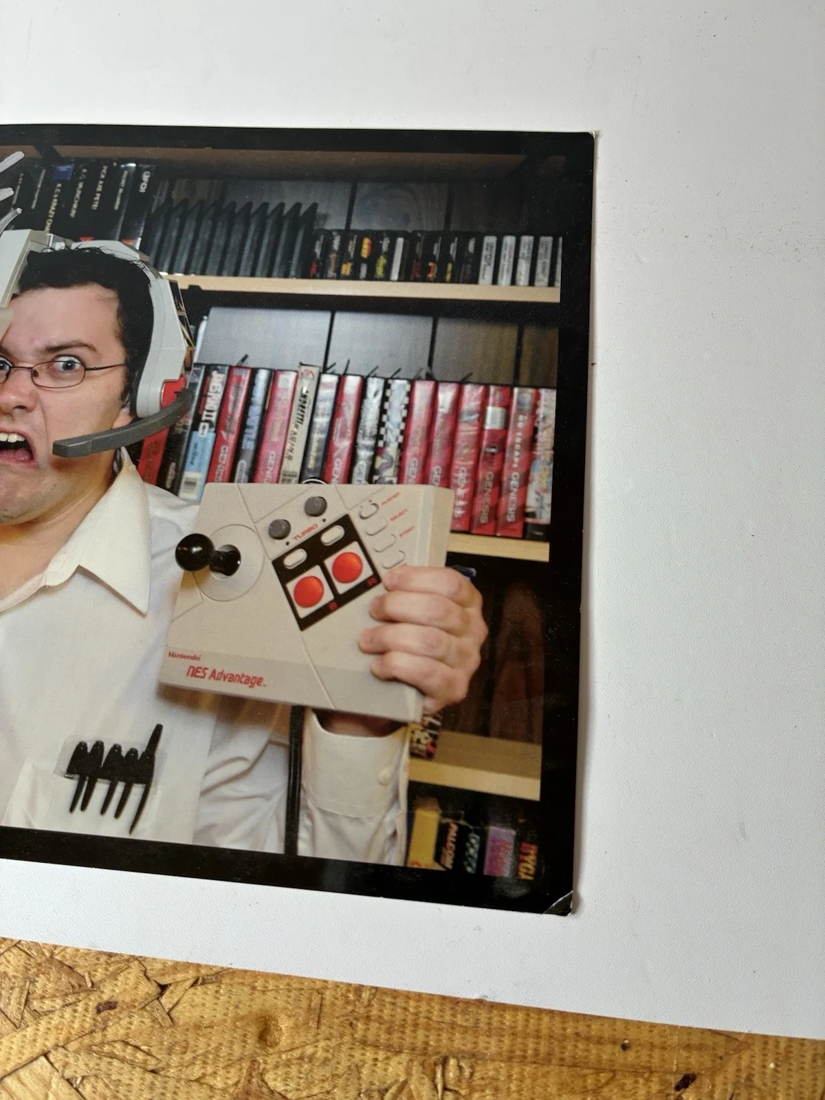 THE ANGRY VIDEO GAME NERD AVGN SIGNED PHOTO, image 2