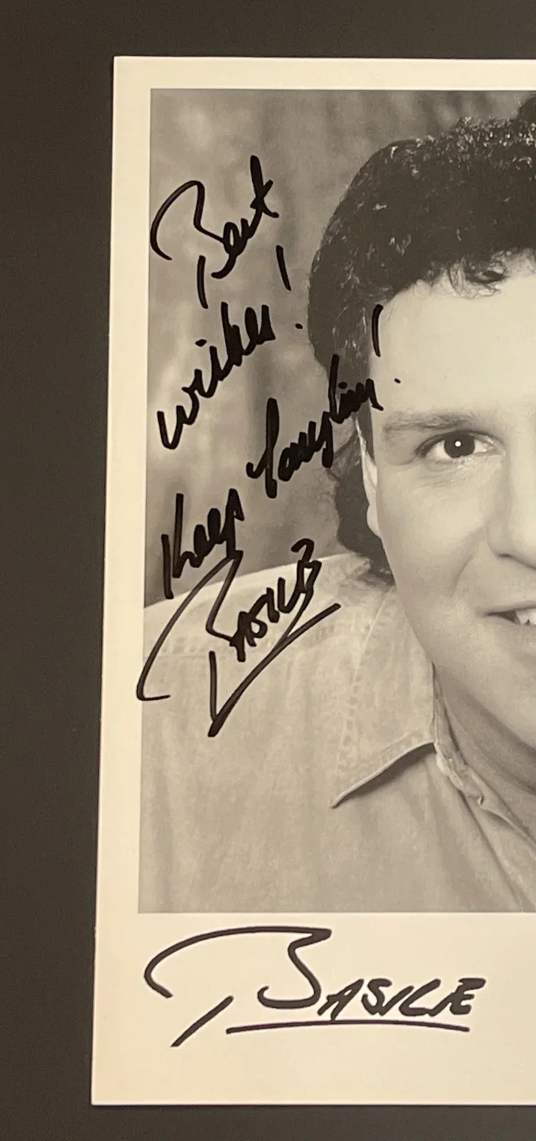 PATRICK BASILE: Hand Signed Celebrity Photo 8x10”/ KSK, image 2