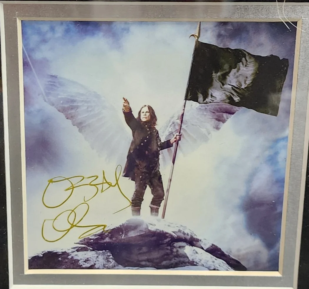 Ozzy Osbourne Signed Autographed CD Cover Black Sabbath Framed JSA CK94233, image 2