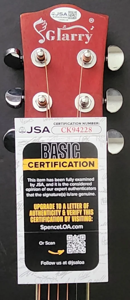 Sheena Easton Signed Autographed Acoustic Guitar Almost Over You JSA CK94228, image 3