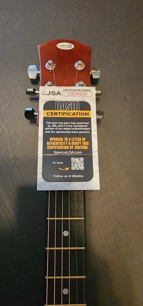Marcus King Signed Custom Acoustic Guitar Goodbye Carrolina JSA CK94230, изображение 4